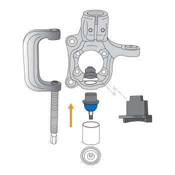 Mevotech MS25560 Suspension Ball Joint product image 6 of 6