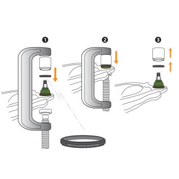 Mevotech TXK9802 - Suspension Ball Joint Mevotech TXK9802 Suspension Ball Joint product image 6 of 6
