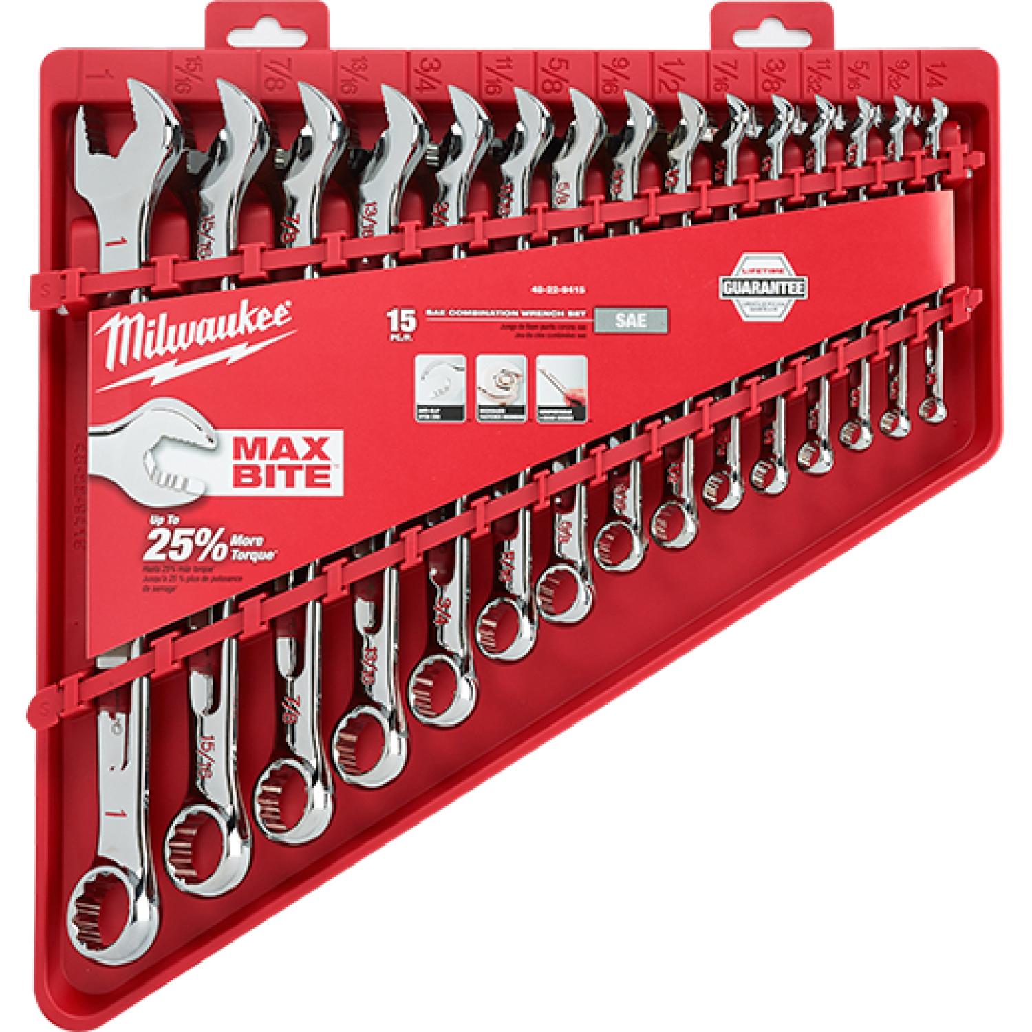 Milwaukee 48229415 - Wrench Set Milwaukee 48229415 Wrench Set product image 1 of 2
