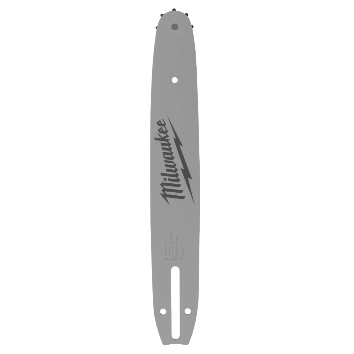 Milwaukee 49162743 - Chain Saw Guide Bar Milwaukee 49162743 Chain Saw Guide Bar product image 1 of 1