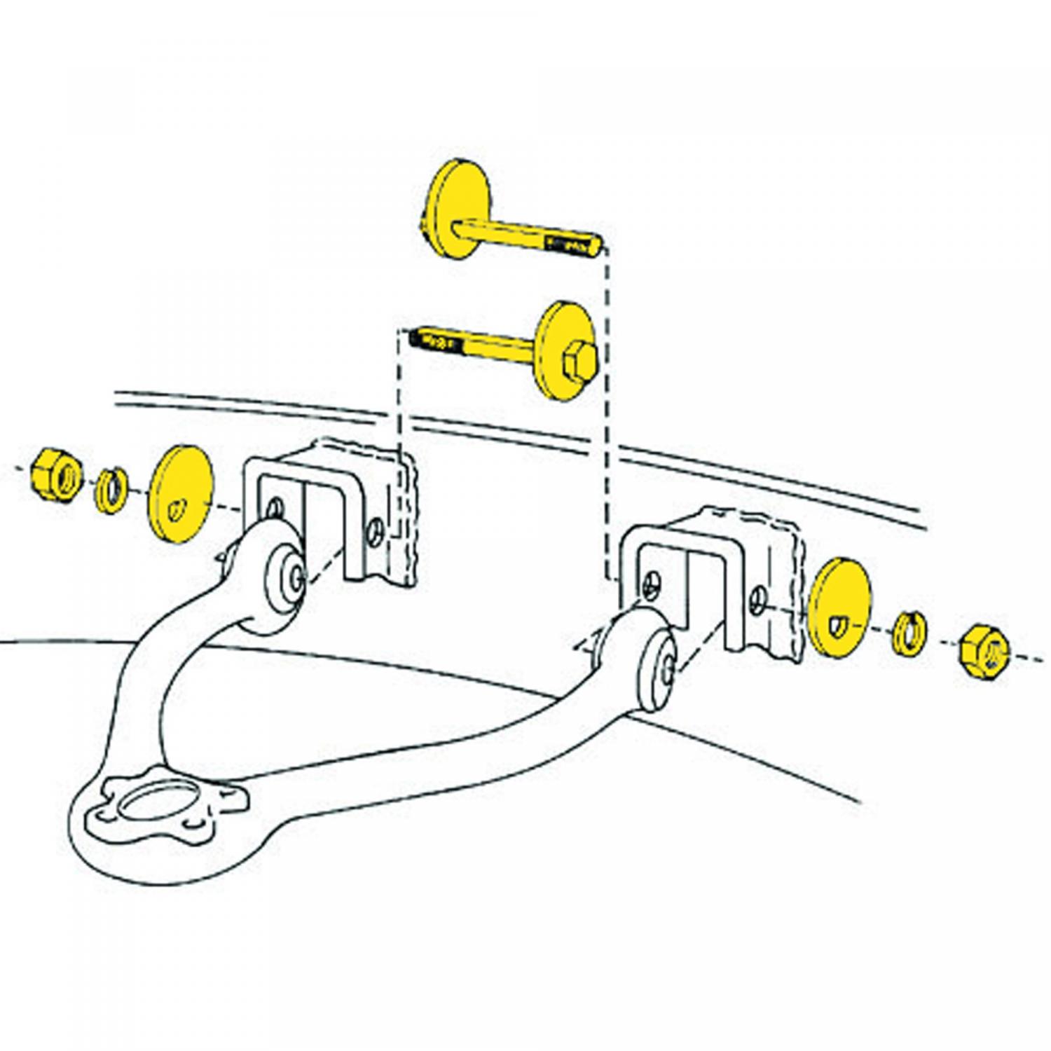 Moog K6302 Alignment Caster / Camber Kit product image 1 of 2