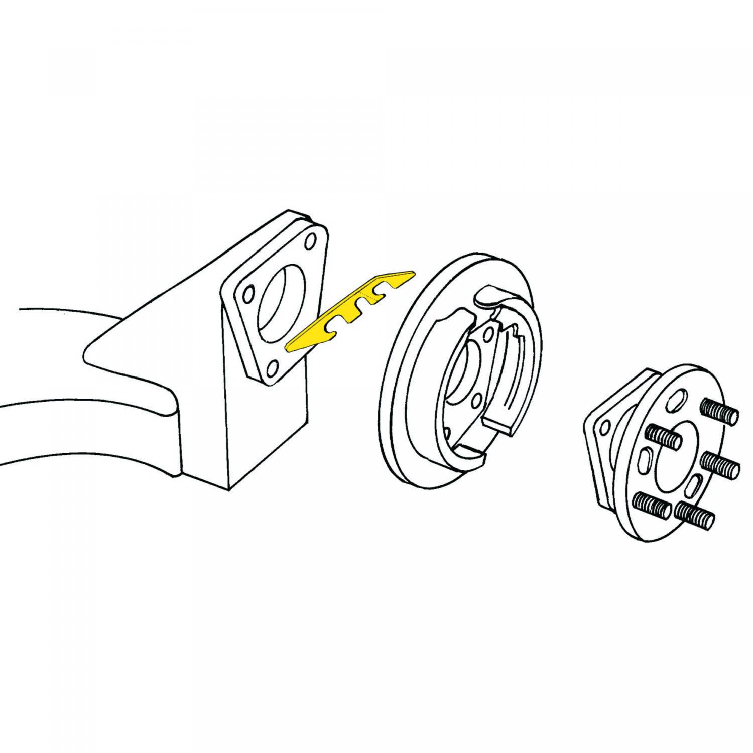 Moog K66601 Alignment Shim product image 1 of 2