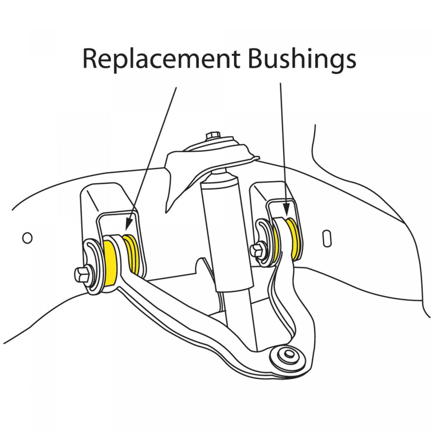 Moog K6669 Alignment Camber Bushing product image 1 of 2