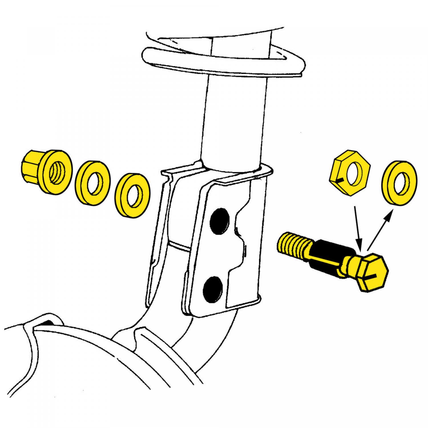 Moog K7256 Alignment Camber Kit product image 1 of 2