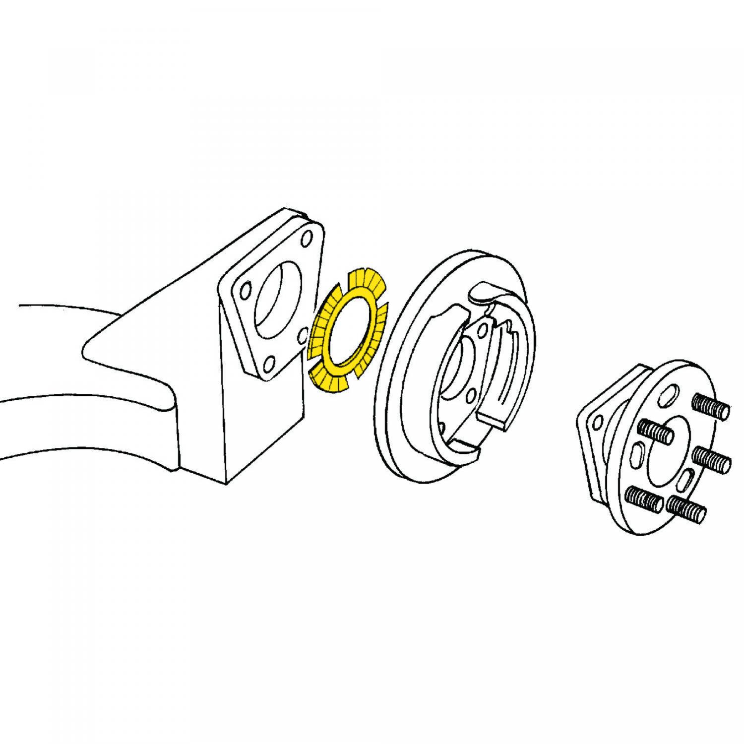 Moog K72642 - Alignment Shim Moog K72642 Alignment Shim product image 1 of 2