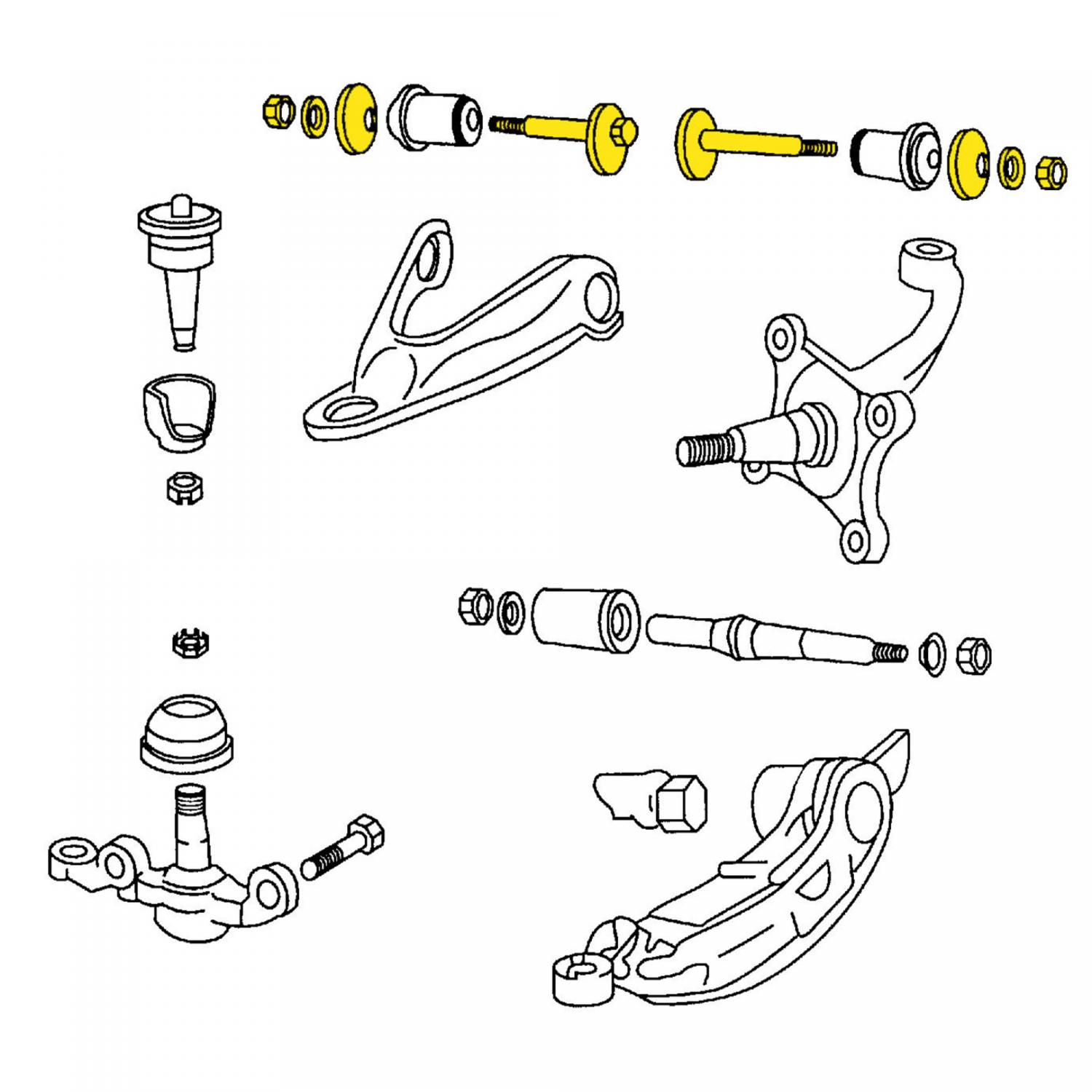 Moog K8243A Alignment Camber Kit product image 1 of 2