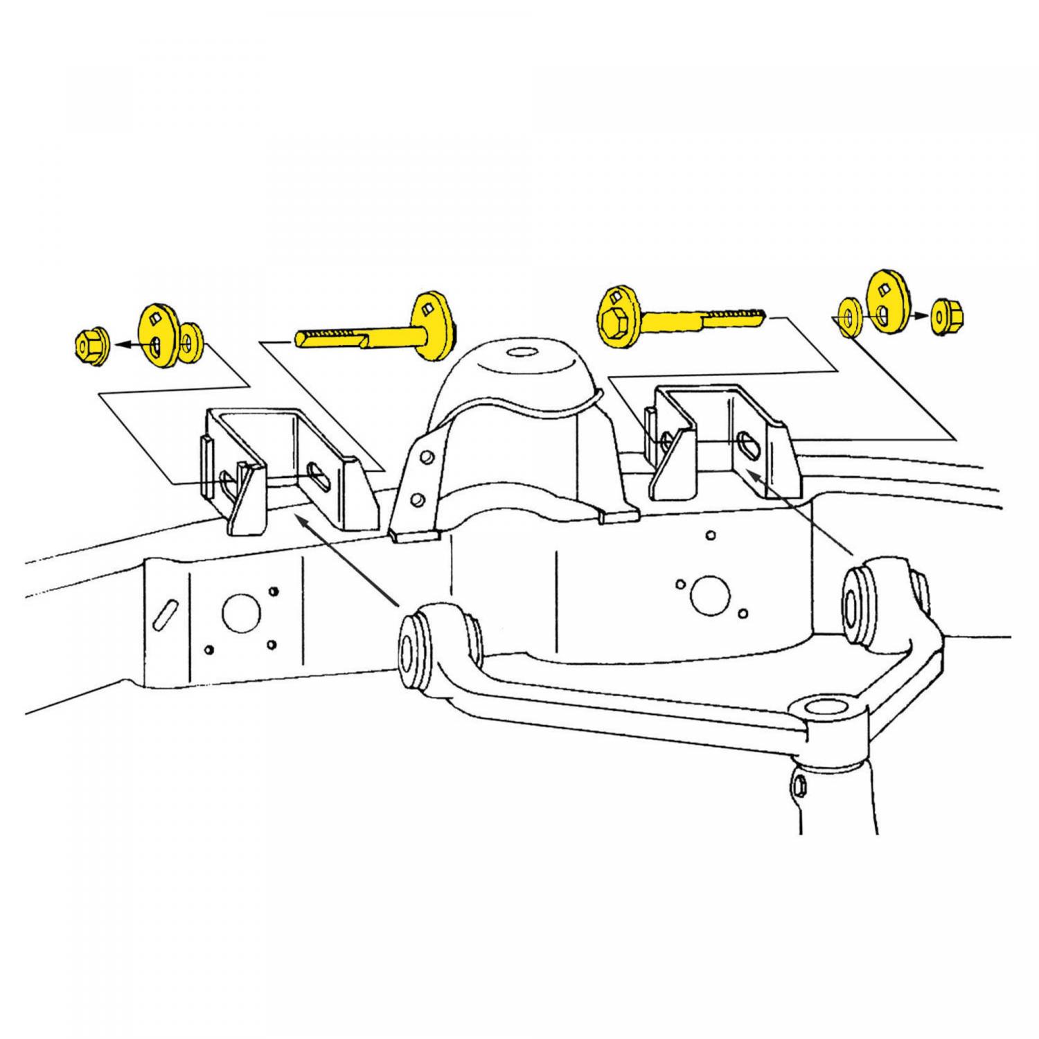 Moog K8740 Alignment Caster / Camber Kit product image 1 of 2