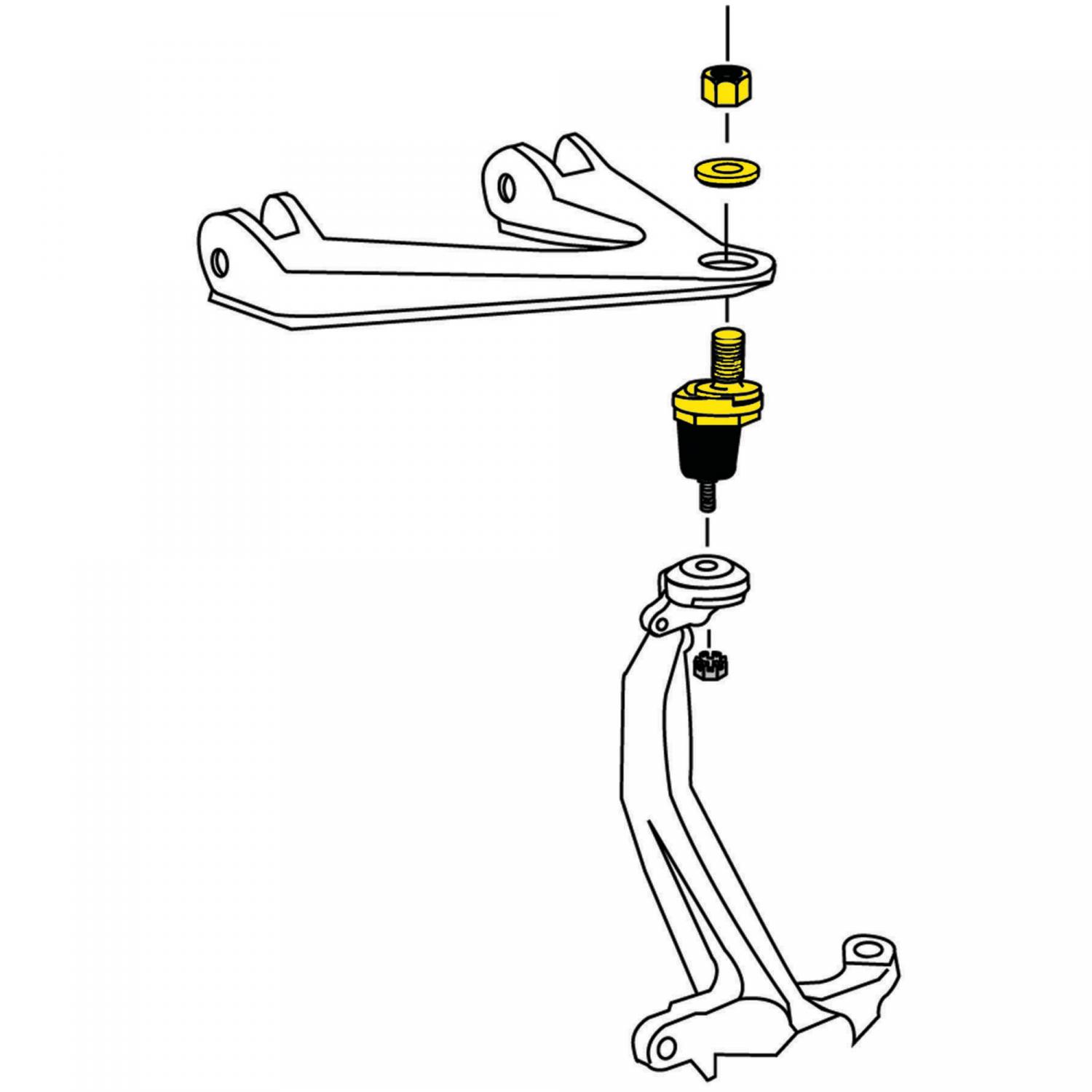 Moog K90492 Suspension Ball Joint product image 1 of 3