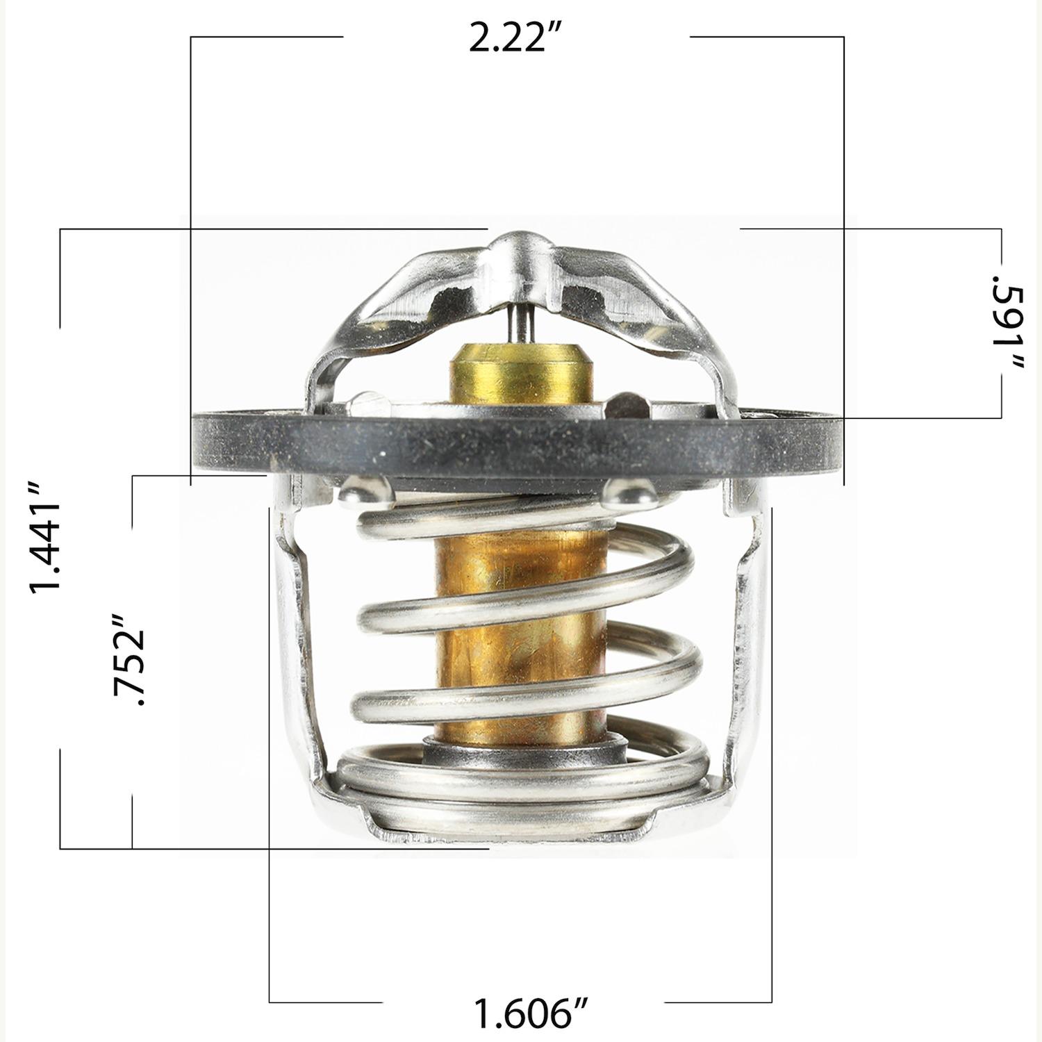MotoRad 405785 - Engine Coolant Thermostat MotoRad 405785 Engine Coolant Thermostat product image 3 of 5