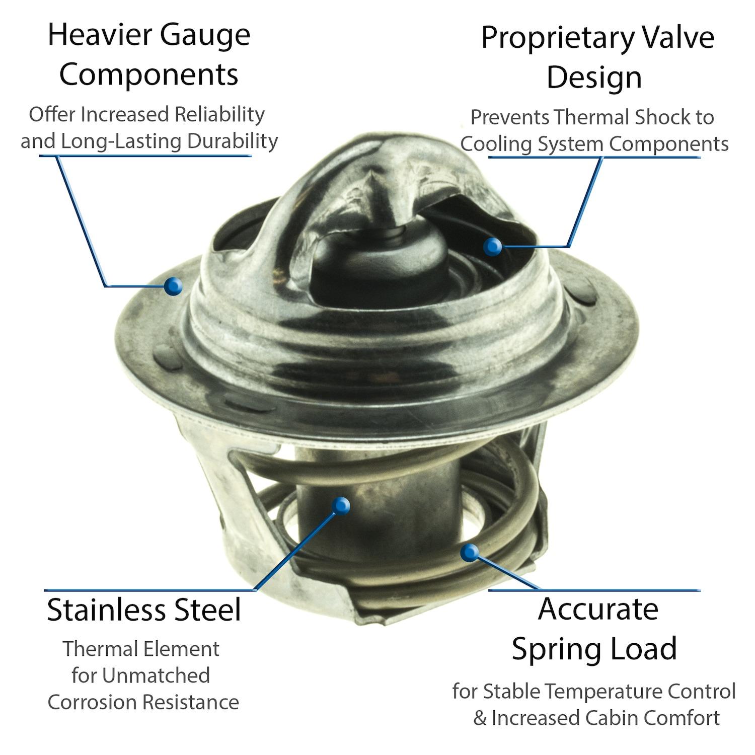 MotoRad 5203195 - Engine Coolant Thermostat MotoRad 5203195 Engine Coolant Thermostat product image 3 of 5