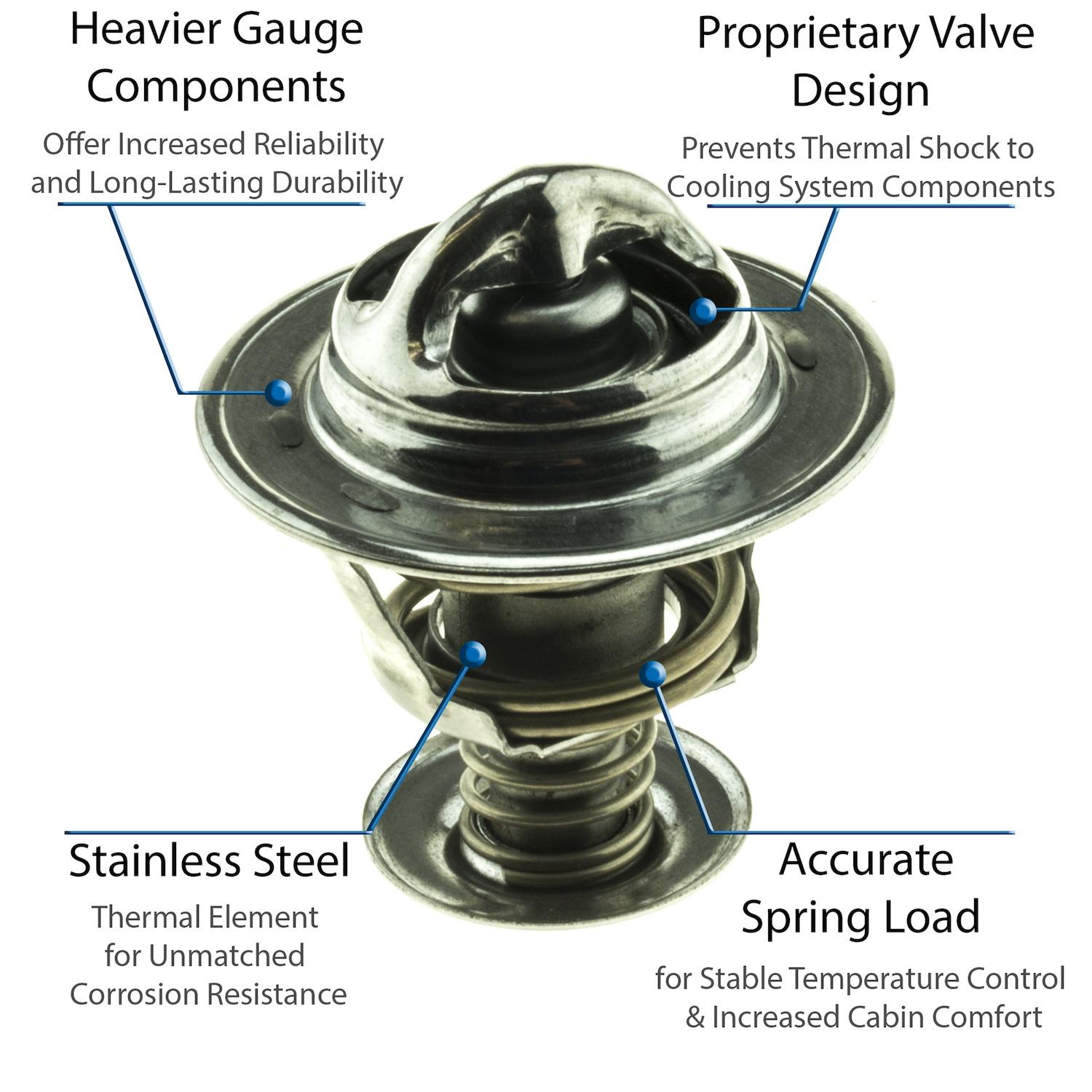 MotoRad 5214180 - Engine Coolant Thermostat MotoRad 5214180 Engine Coolant Thermostat product image 3 of 5