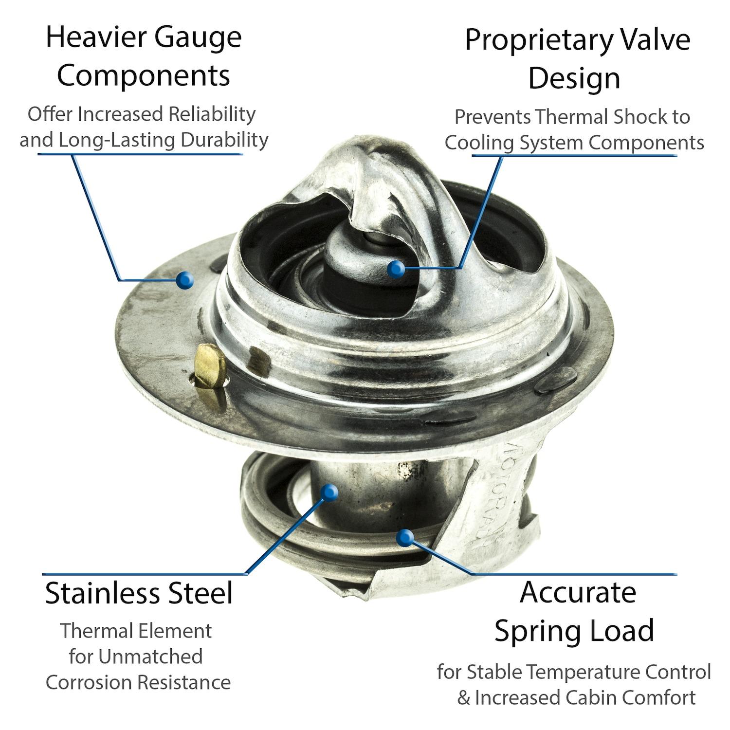 MotoRad 5240192 - Engine Coolant Thermostat MotoRad 5240192 Engine Coolant Thermostat product image 3 of 5