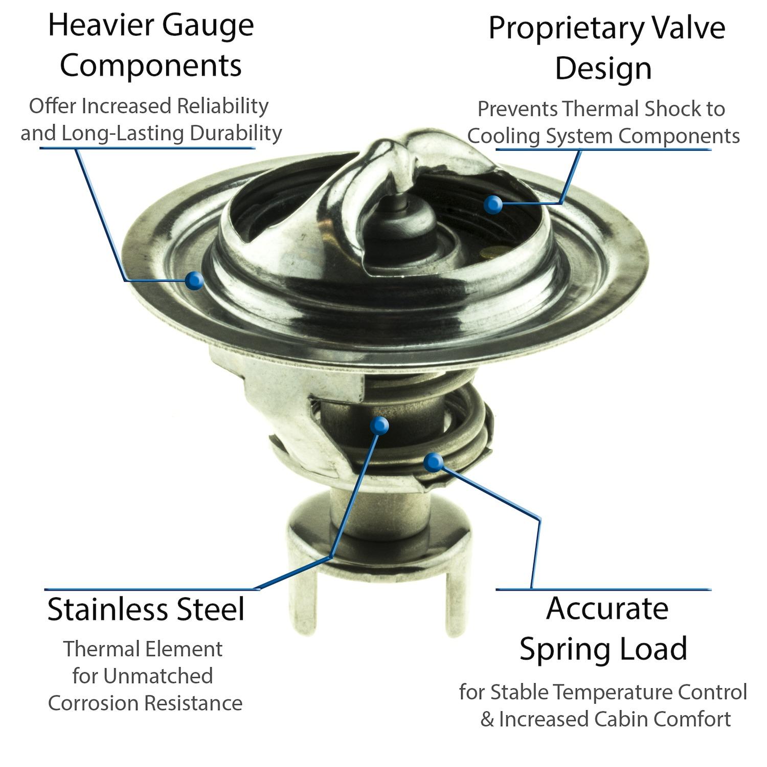 MotoRad 5268170 - Engine Coolant Thermostat MotoRad 5268170 Engine Coolant Thermostat product image 3 of 5