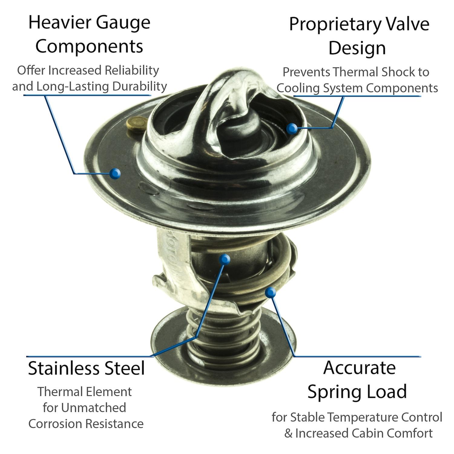 MotoRad 5319180 - Engine Coolant Thermostat MotoRad 5319180 Engine Coolant Thermostat product image 3 of 5