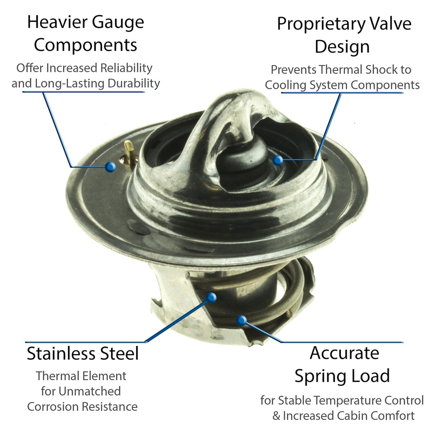 MotoRad 5465195 - Engine Coolant Thermostat MotoRad 5465195 Engine Coolant Thermostat product image 3 of 5