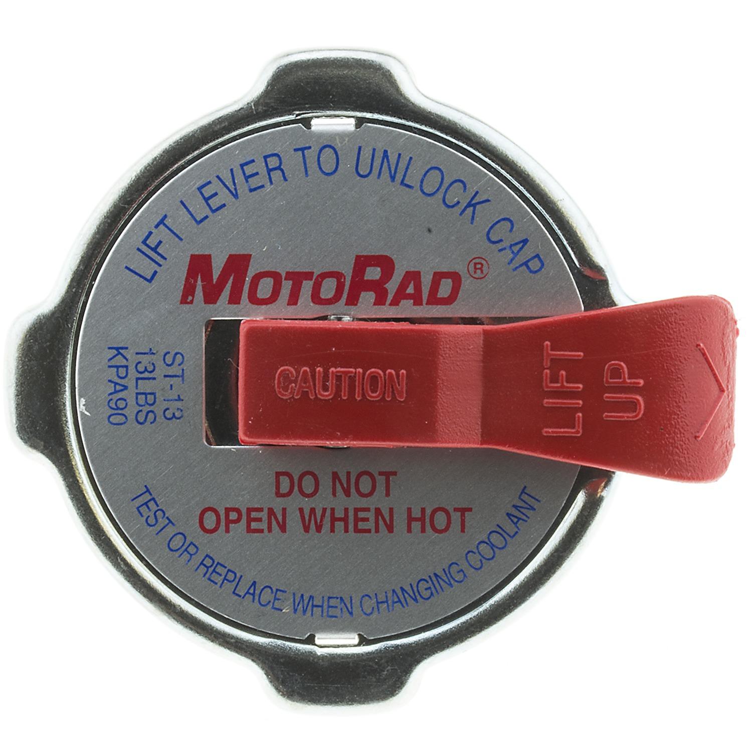 MotoRad ST13 - Radiator Cap MotoRad ST13 Radiator Cap product image 4 of 4