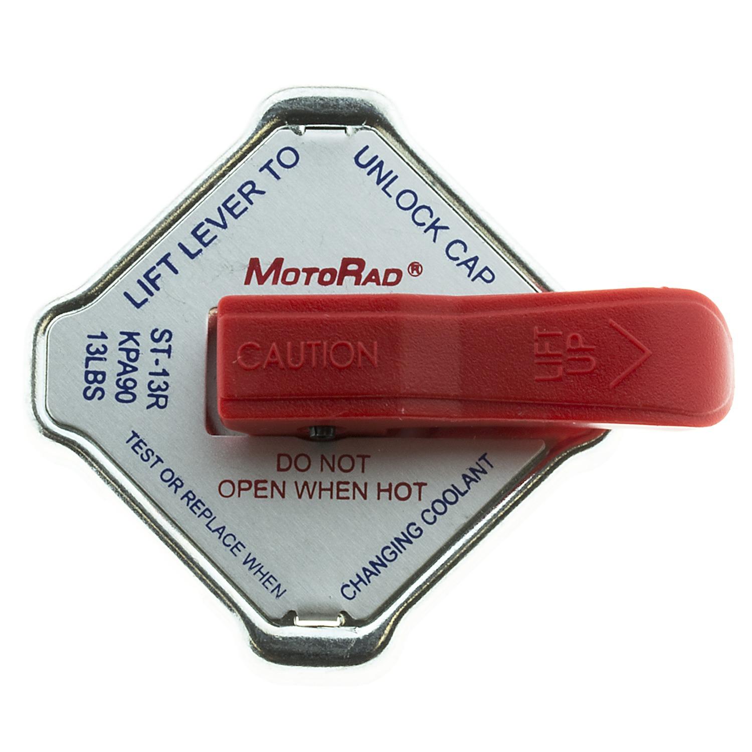 MotoRad ST13R - Engine Coolant Recovery Tank Cap MotoRad ST13R Engine Coolant Recovery Tank Cap product image 4 of 4