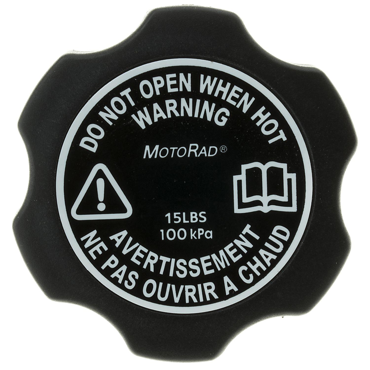 MotoRad T60 - Engine Coolant Recovery Tank Cap MotoRad T60 Engine Coolant Recovery Tank Cap product image 4 of 4