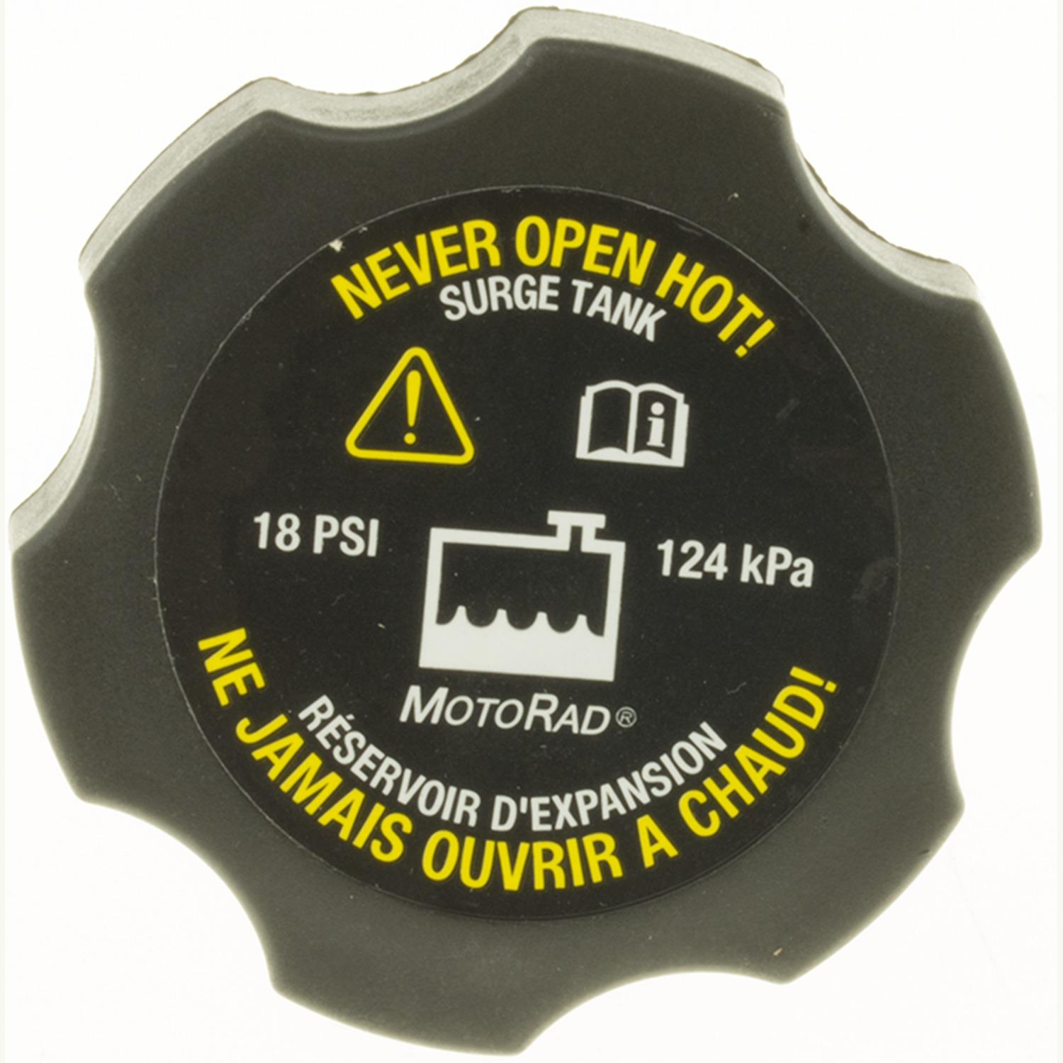 MotoRad T61 - Engine Coolant Recovery Tank Cap MotoRad T61 Engine Coolant Recovery Tank Cap product image 7 of 7