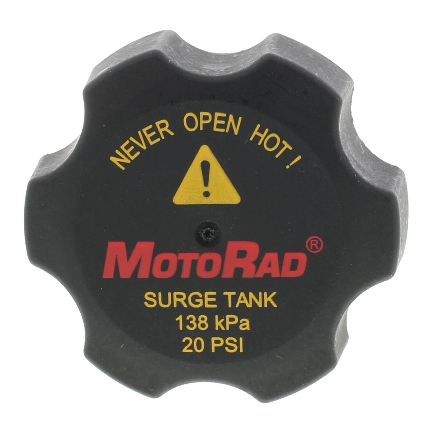 MotoRad T62 - Engine Coolant Recovery Tank Cap MotoRad T62 Engine Coolant Recovery Tank Cap product image 7 of 7