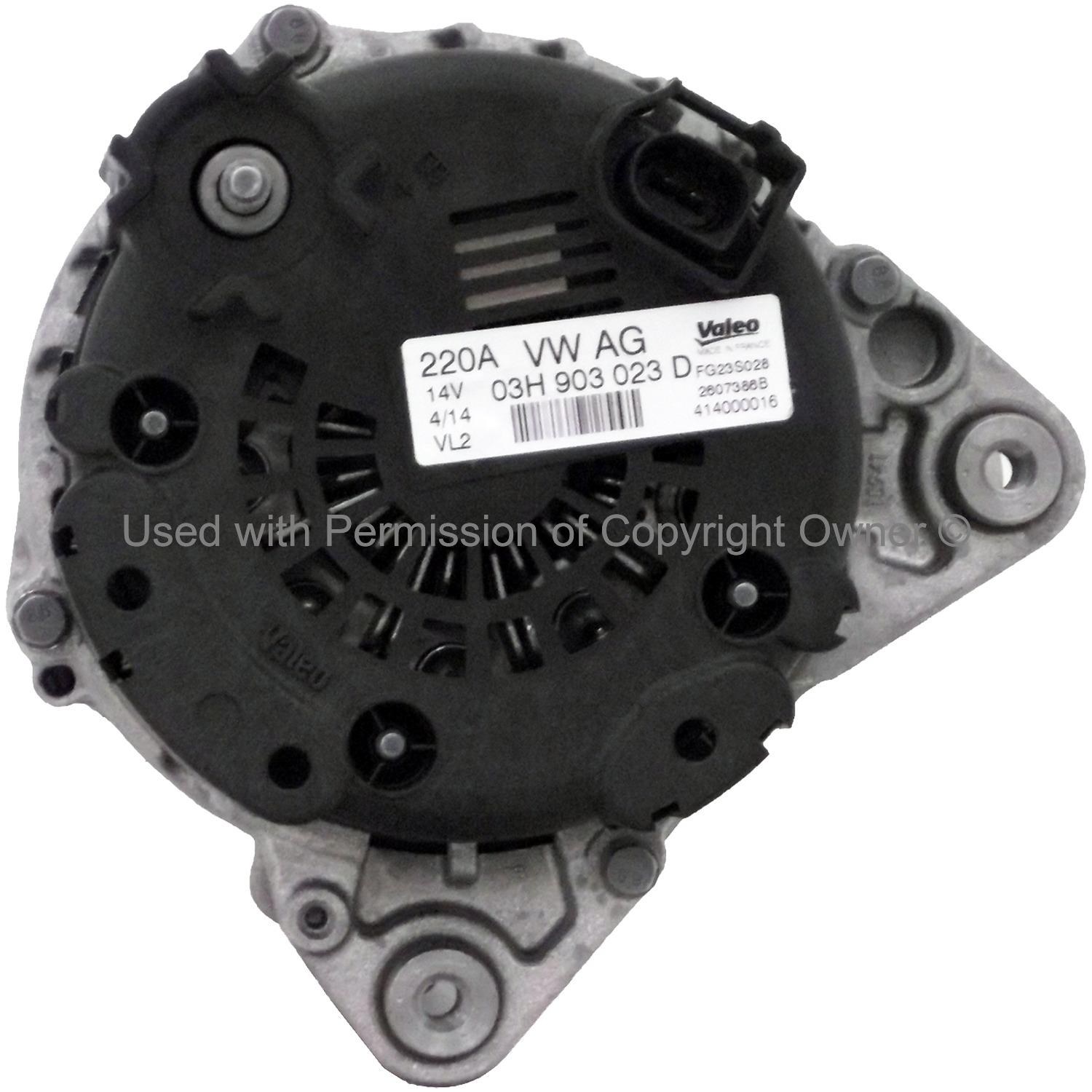 MPA 11582 Alternator product image 2 of 4