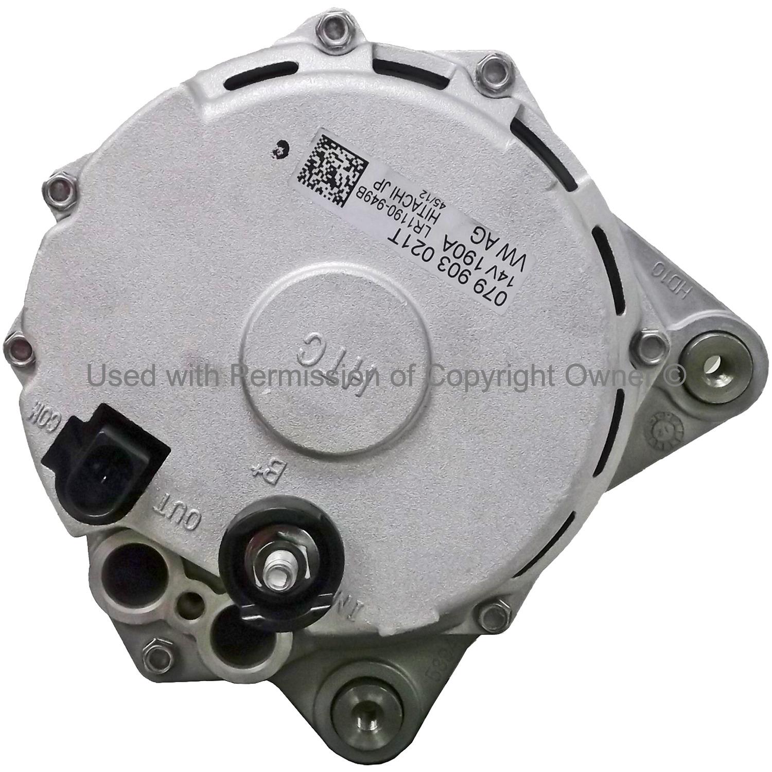 MPA 11862 Alternator product image 2 of 4
