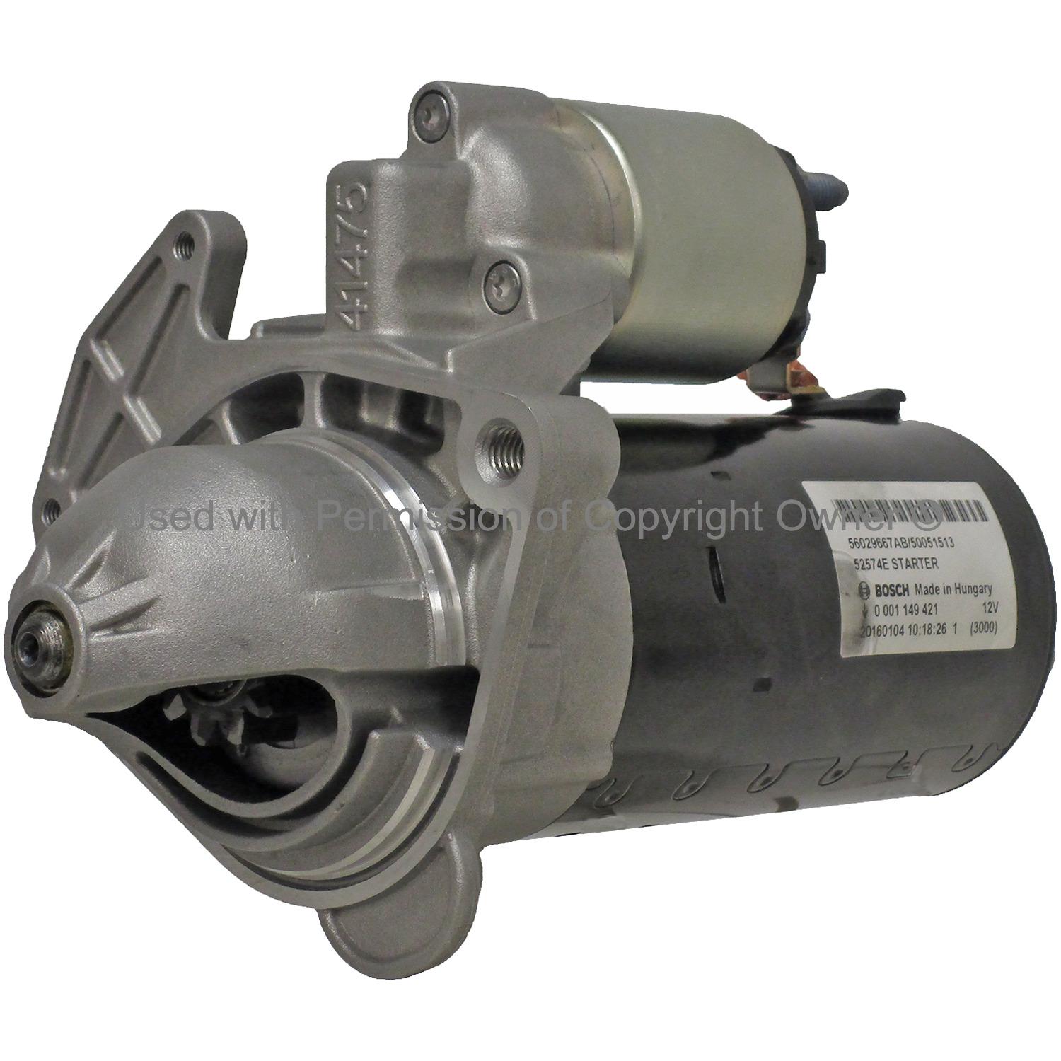 MPA 12466 Starter Motor product image 1 of 4