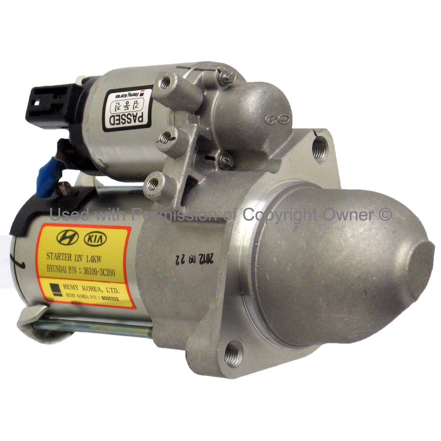 MPA 19478 Starter Motor product image 1 of 4