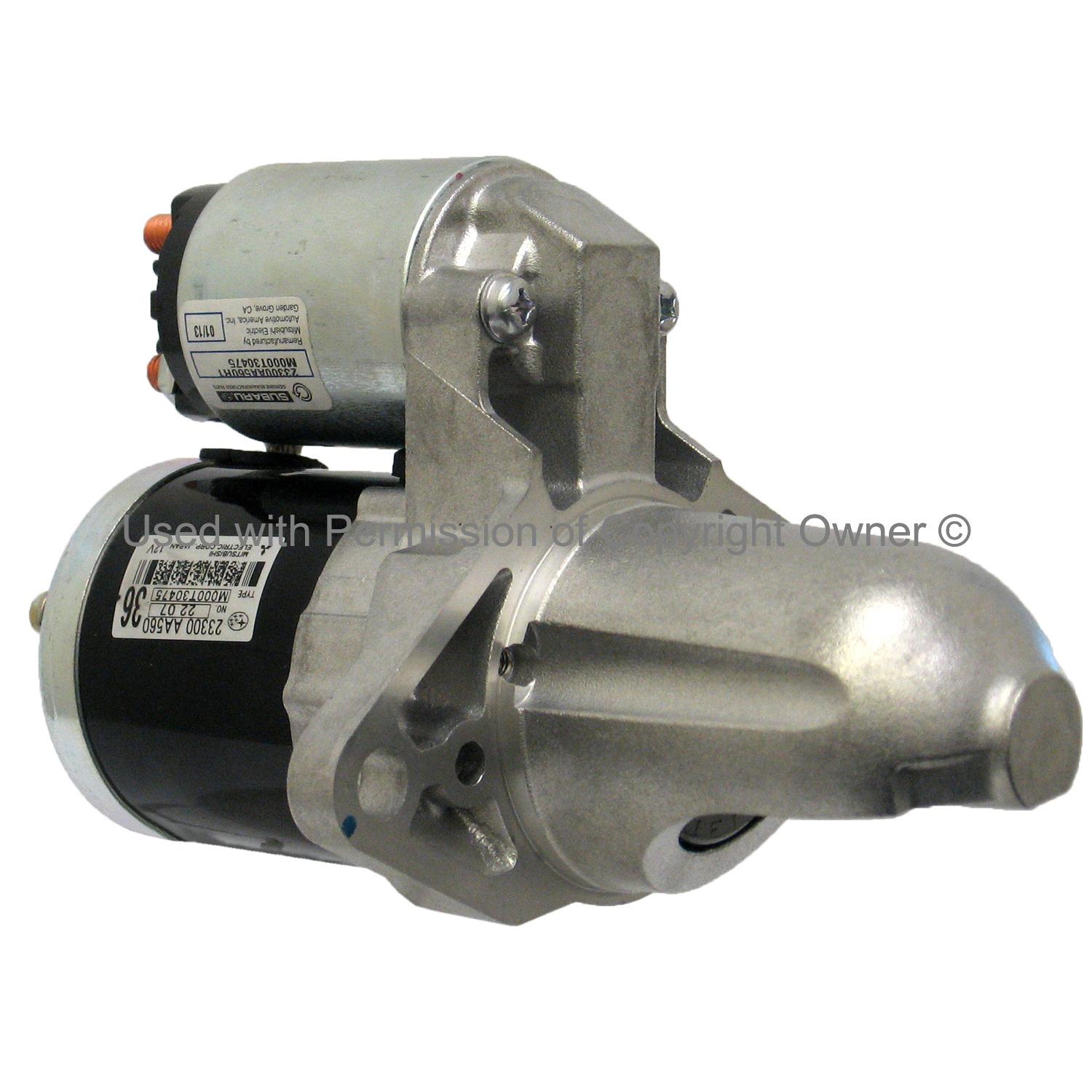 MPA 19491 Starter Motor product image 1 of 4