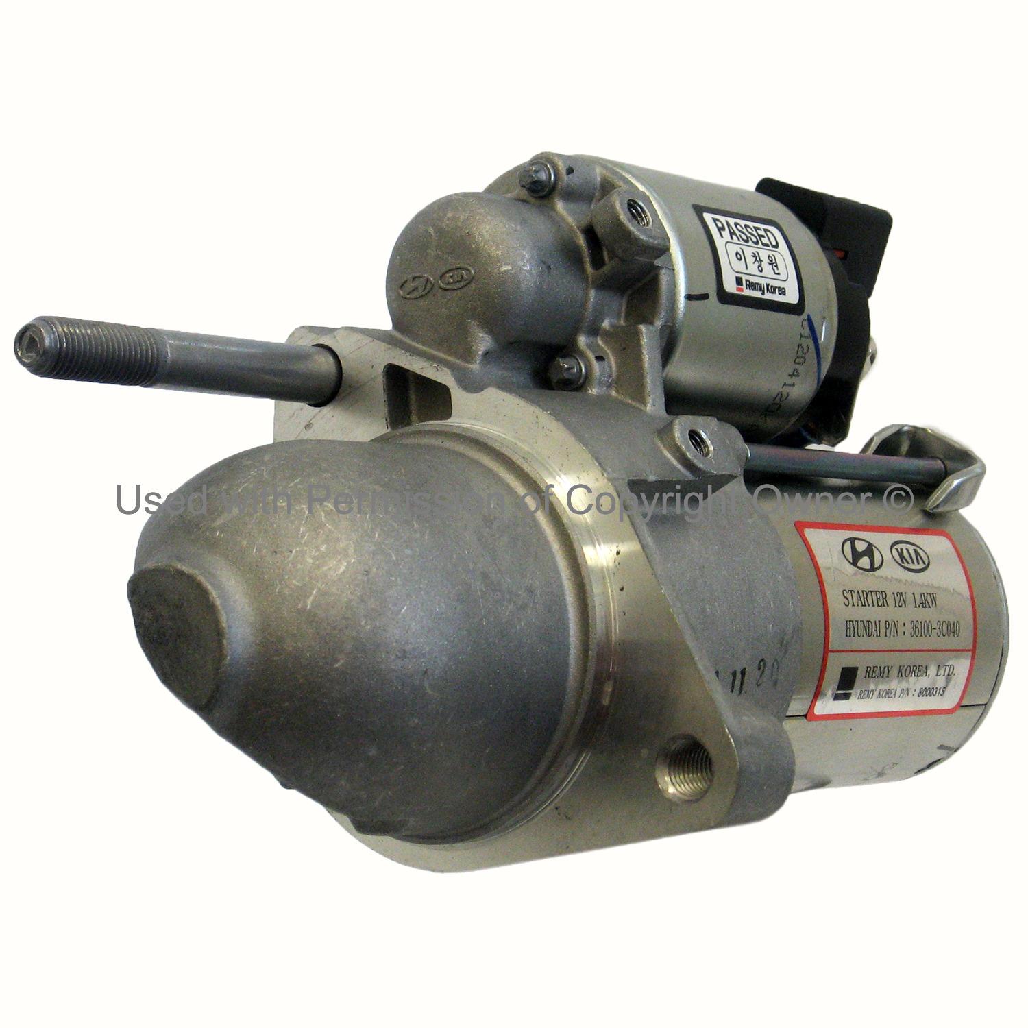 MPA 19495 Starter Motor product image 1 of 4