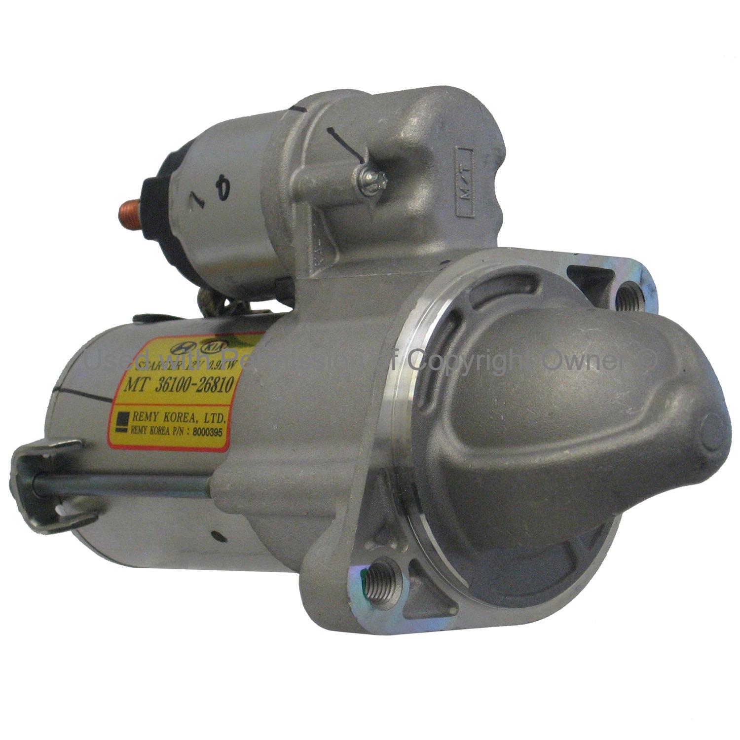 MPA 19496 Starter Motor product image 1 of 4