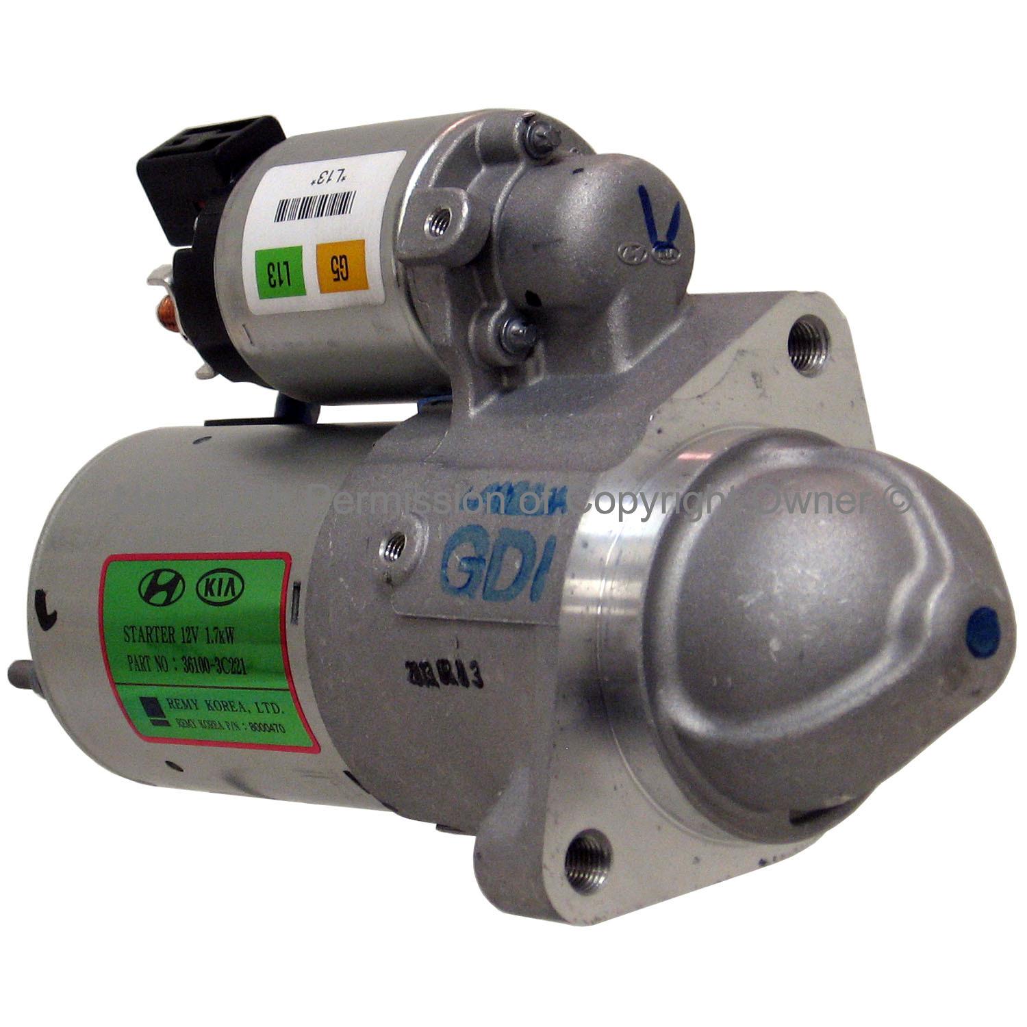 MPA 19507 Starter Motor product image 1 of 4
