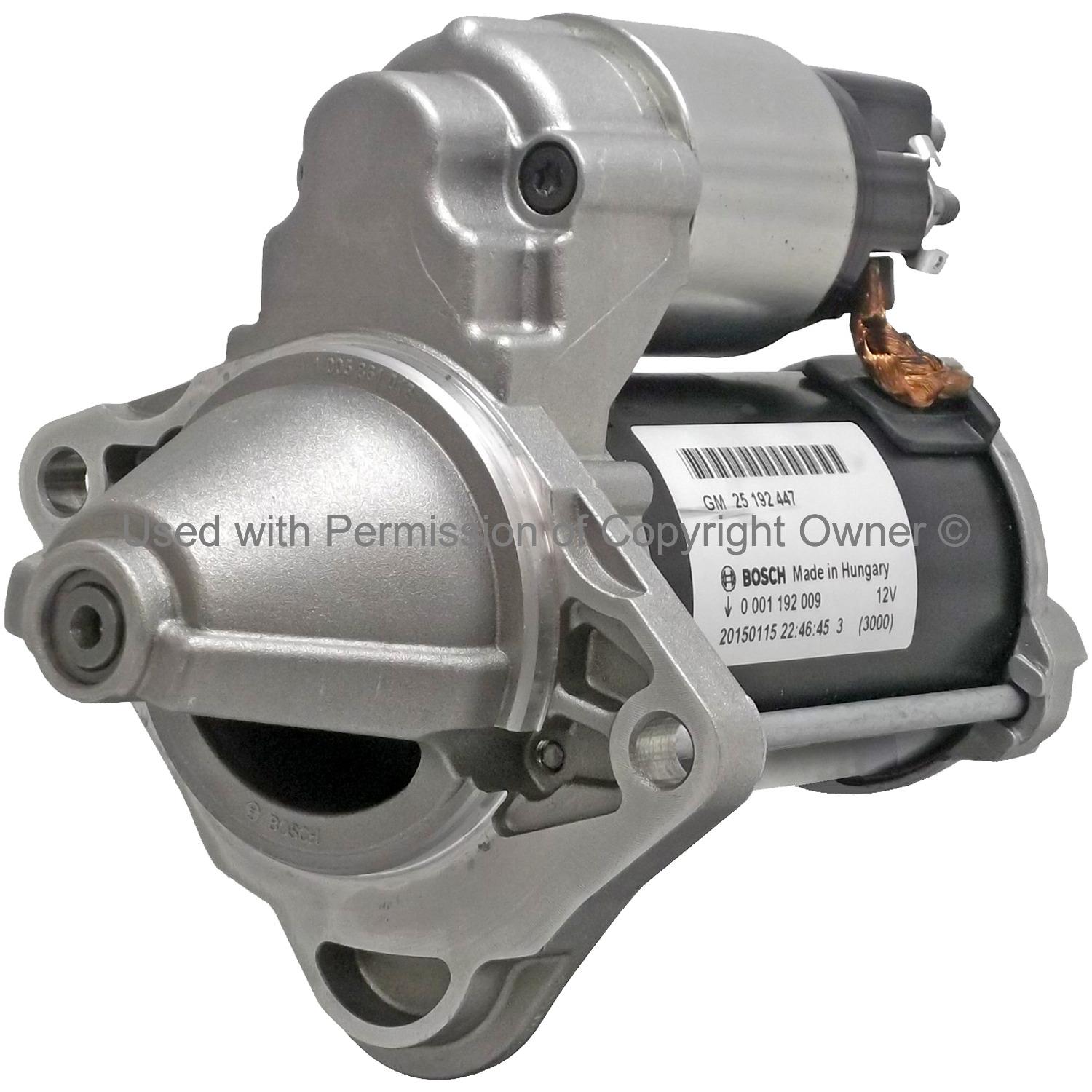 MPA 19589 Starter Motor product image 1 of 4
