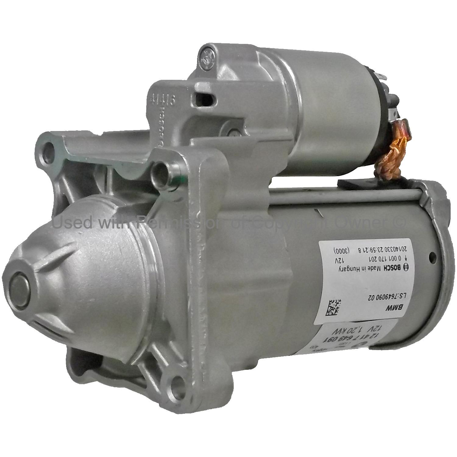 MPA 19607 Starter Motor product image 1 of 4