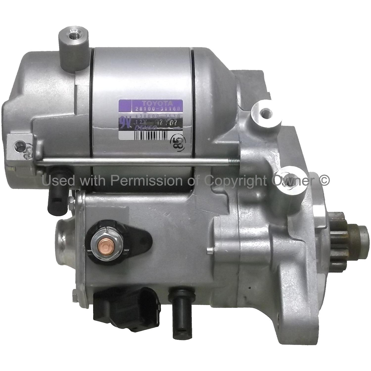 MPA 19623 Starter Motor product image 4 of 4