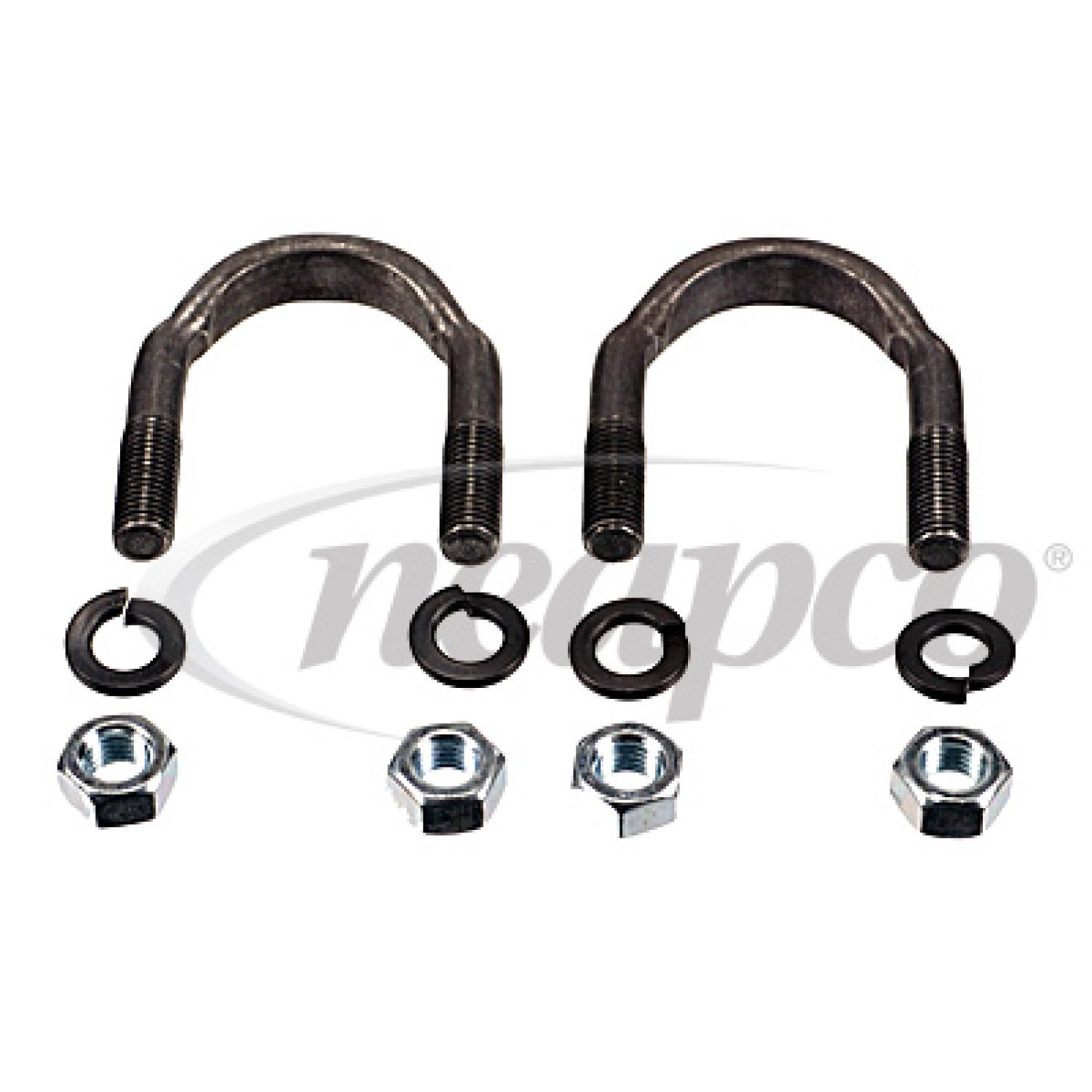 Neapco 10189 - Universal Joint U-Bolt Kit Neapco 10189 Universal Joint U-Bolt Kit product image 1 of 1