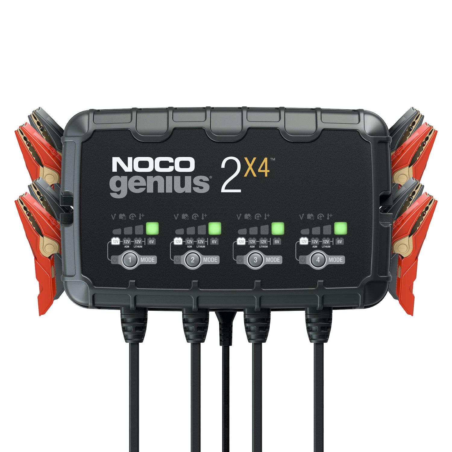 NOCO GENIUS2X4 - Multi-Purpose Battery Charger NOCO GENIUS2X4 Multi-Purpose Battery Charger product image 1 of 1