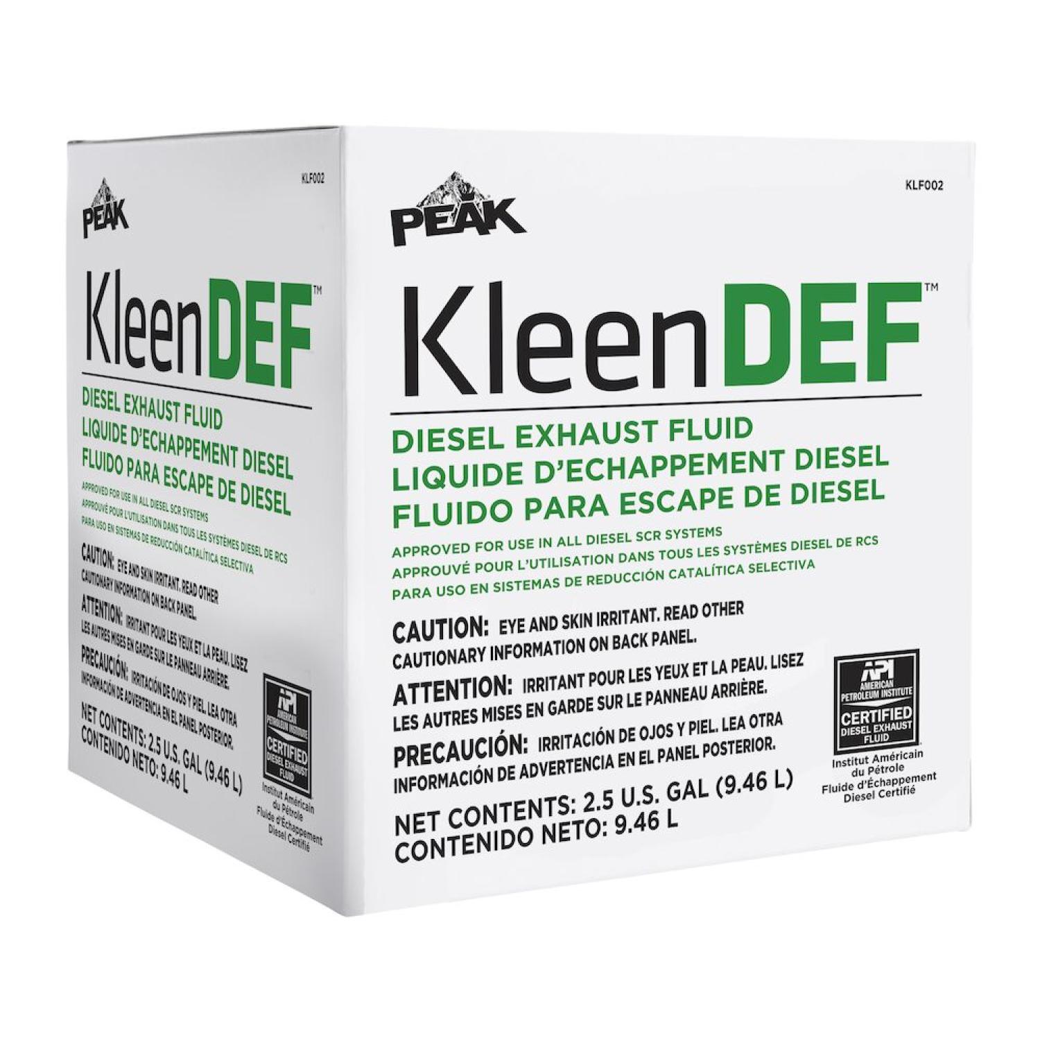 PEAK KLF002 - Diesel Exhaust Fluid PEAK KLF002 Diesel Exhaust Fluid product image 1 of 1
