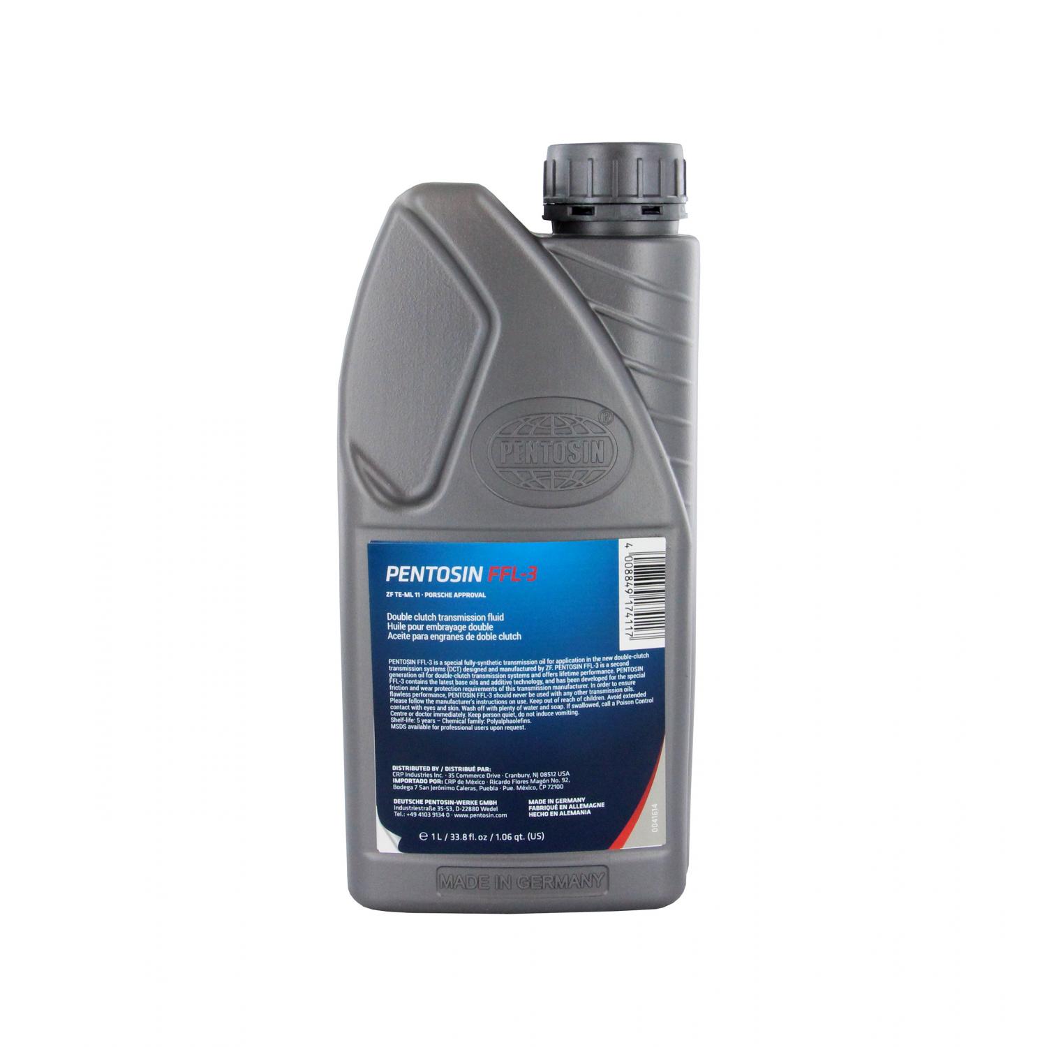 Pentosin 1052107 - Manual Trans Fluid Pentosin 1052107 Dual Clutch Transmission Fluid product image 1 of 6