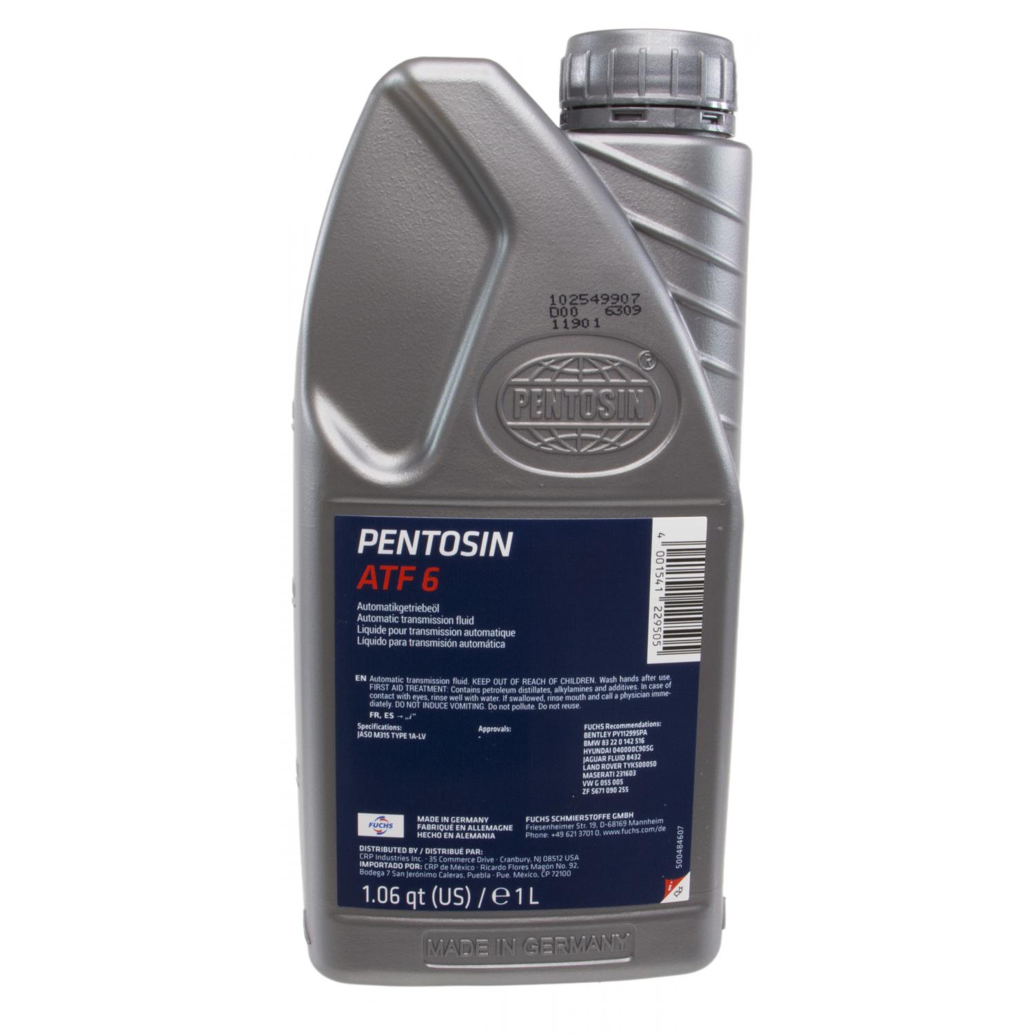 Pentosin 1058106 - Auto Trans Fluid Pentosin 1058106 Auto Trans Fluid product image 1 of 6