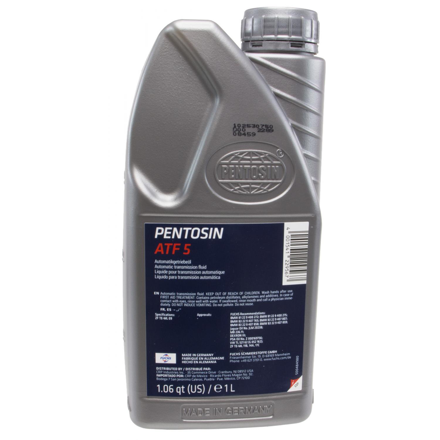 Pentosin 1058108 Auto Trans Fluid product image 1 of 6