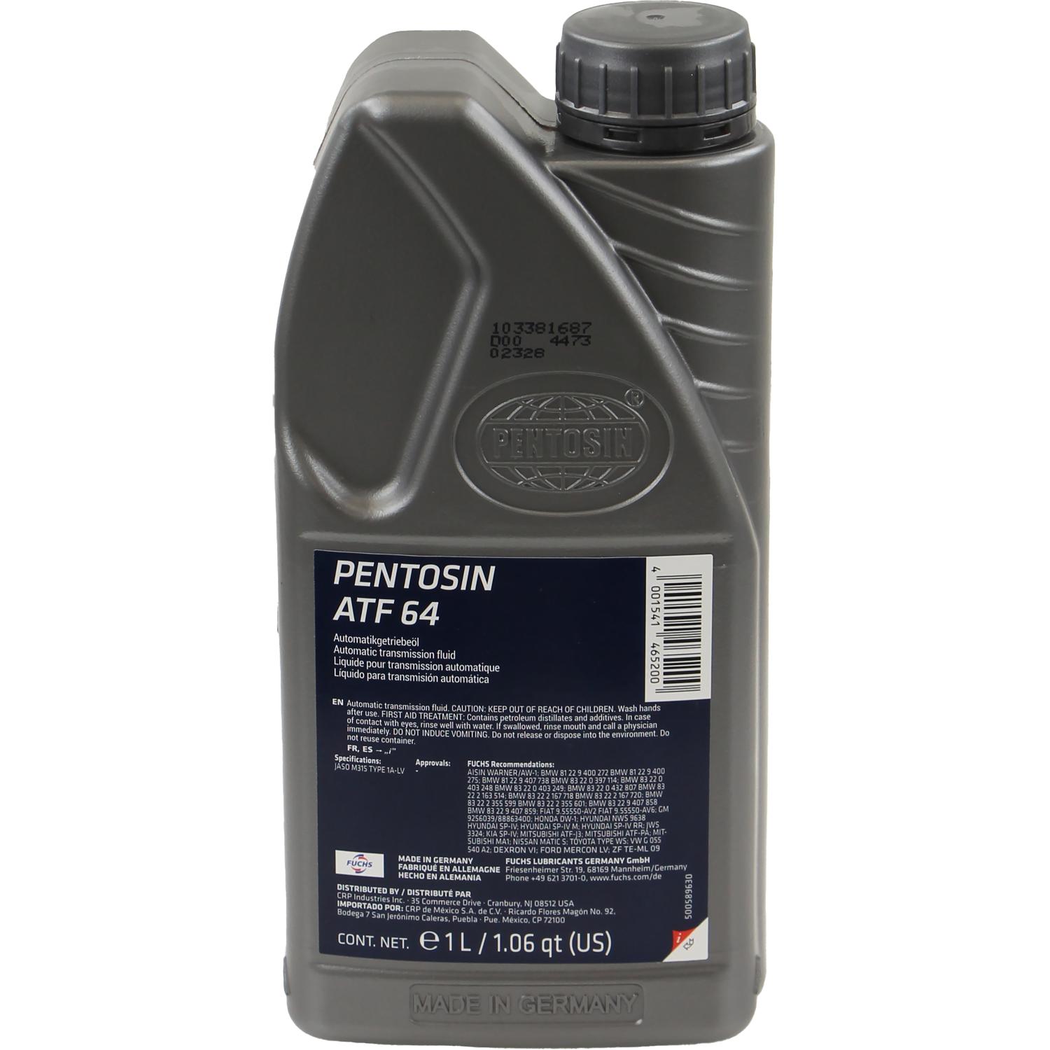 Pentosin 1058113 - Auto Trans Fluid Pentosin 1058113 Auto Trans Fluid product image 1 of 6