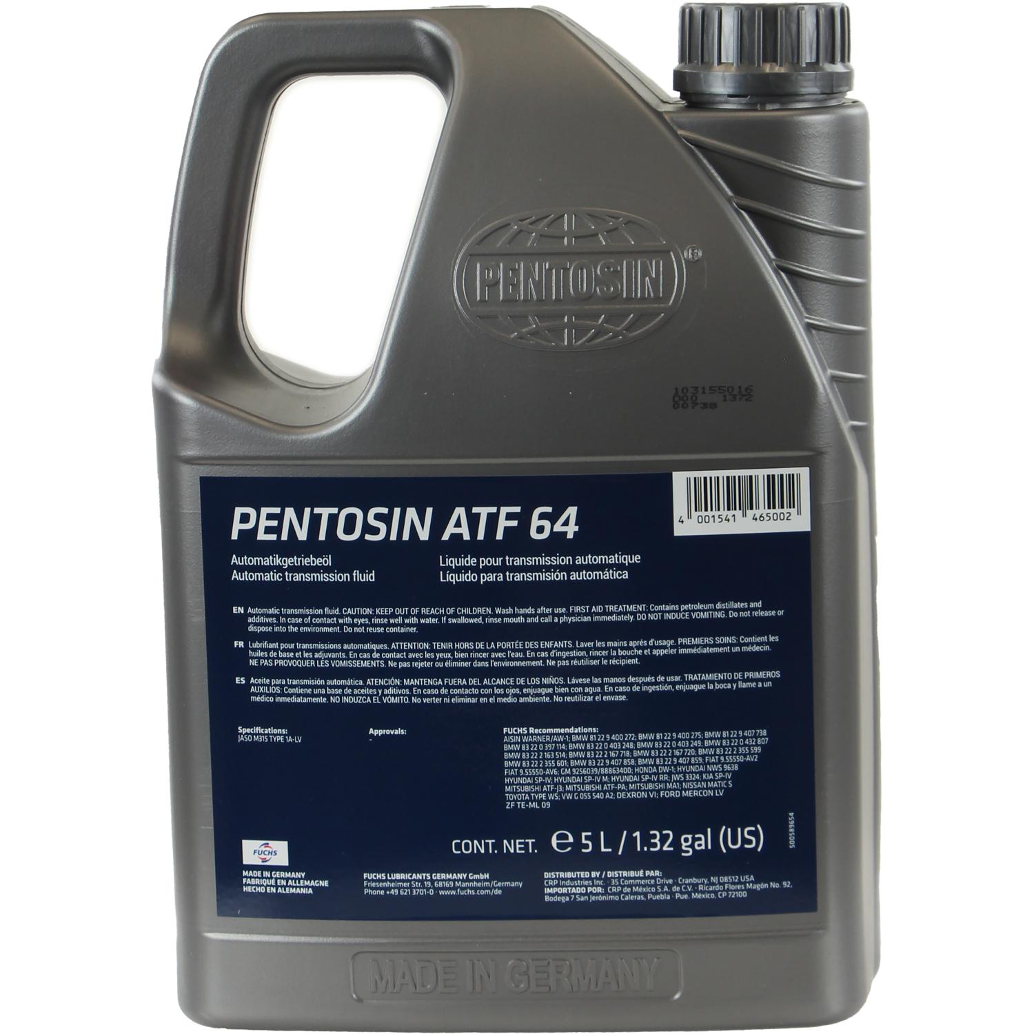 Pentosin 1058215 - Auto Trans Fluid Pentosin 1058215 Auto Trans Fluid product image 1 of 6