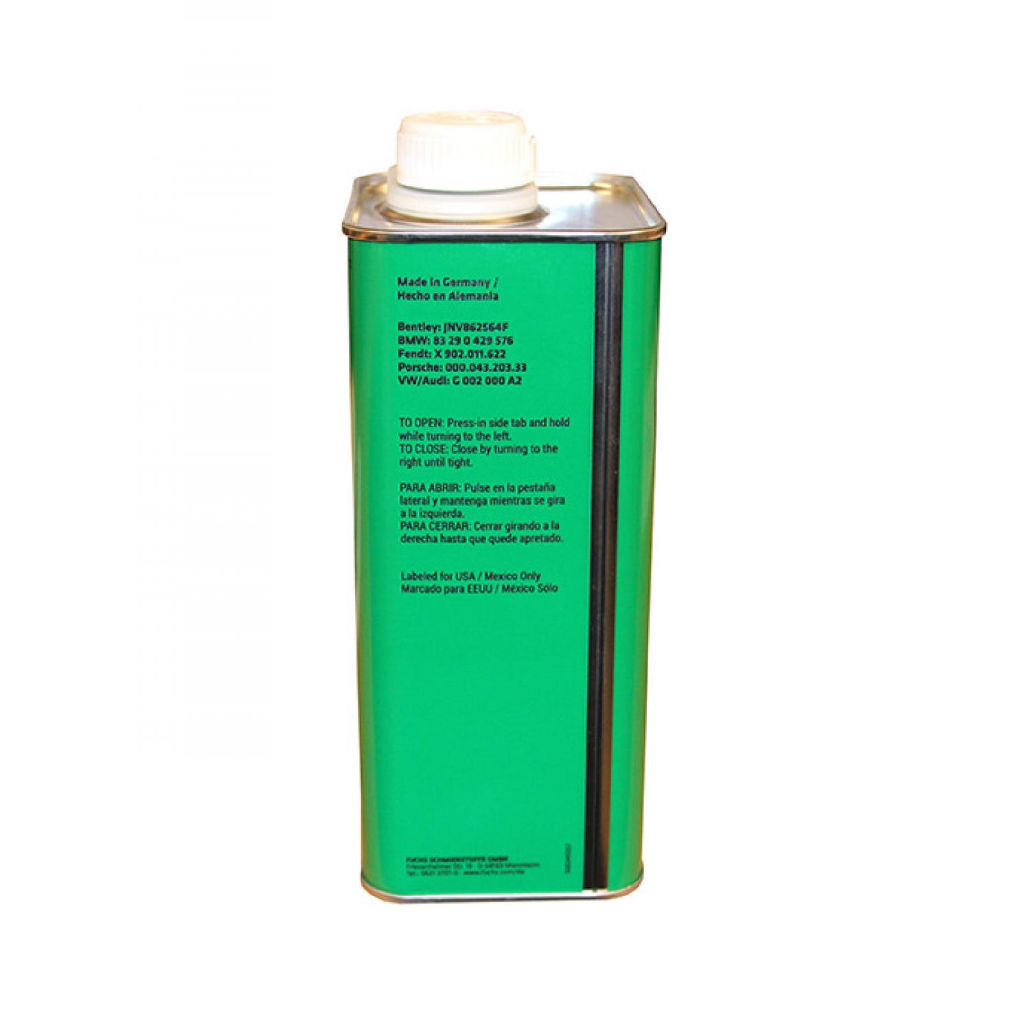Pentosin 1405116 - Hydraulic System Fluid Pentosin 1405116 Convertible Top Hydraulic Pump Fluid product image 5 of 6