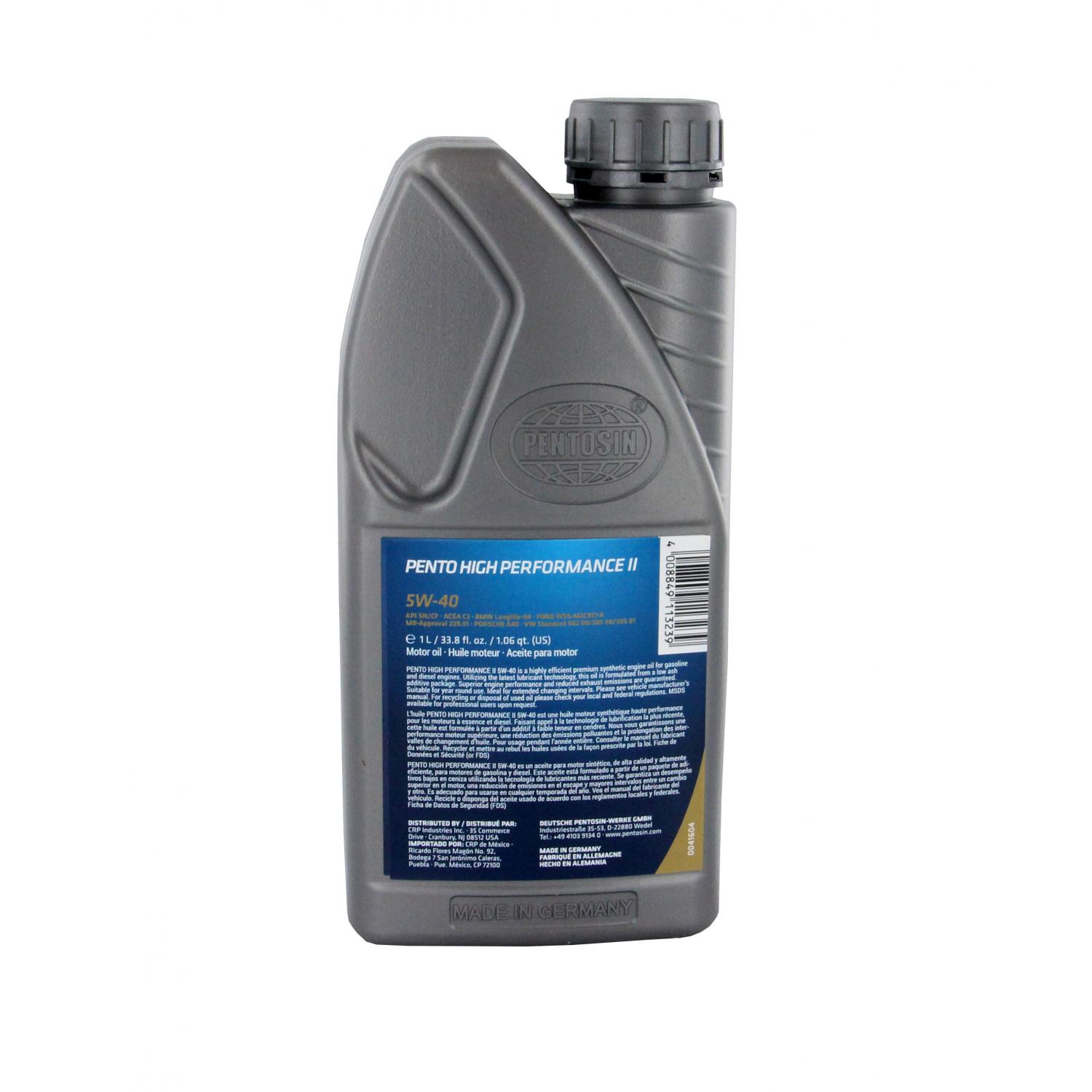 Pentosin 8042107 - Engine Oil Pentosin 8042107 Engine Oil product image 1 of 6