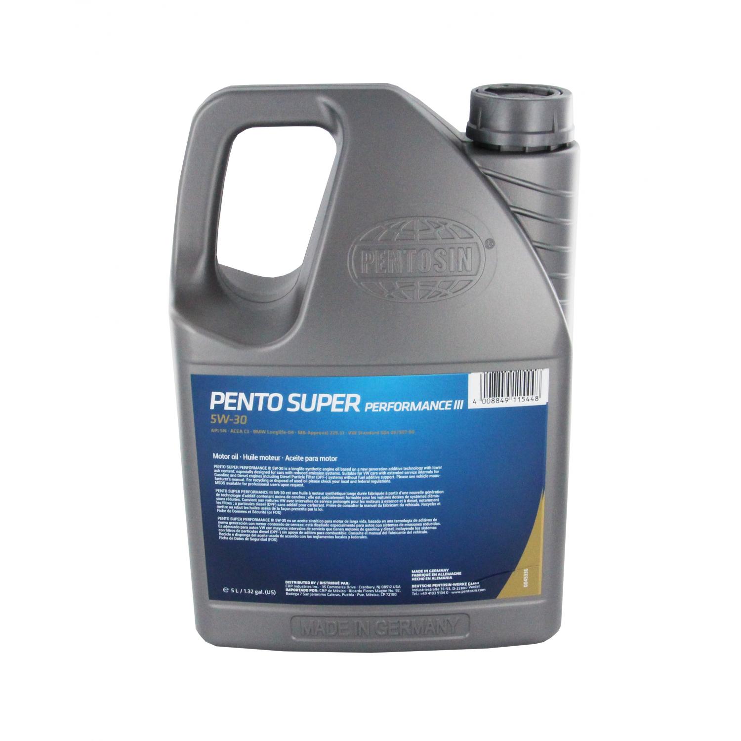 Pentosin 8078206 - Engine Oil Pentosin 8078206 Engine Oil product image 1 of 6