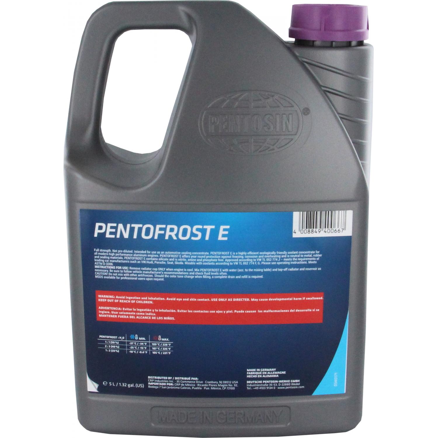 Pentosin 8113206 - Engine Coolant / Antifreeze Pentosin 8113206 Antifreeze Coolant product image 1 of 6