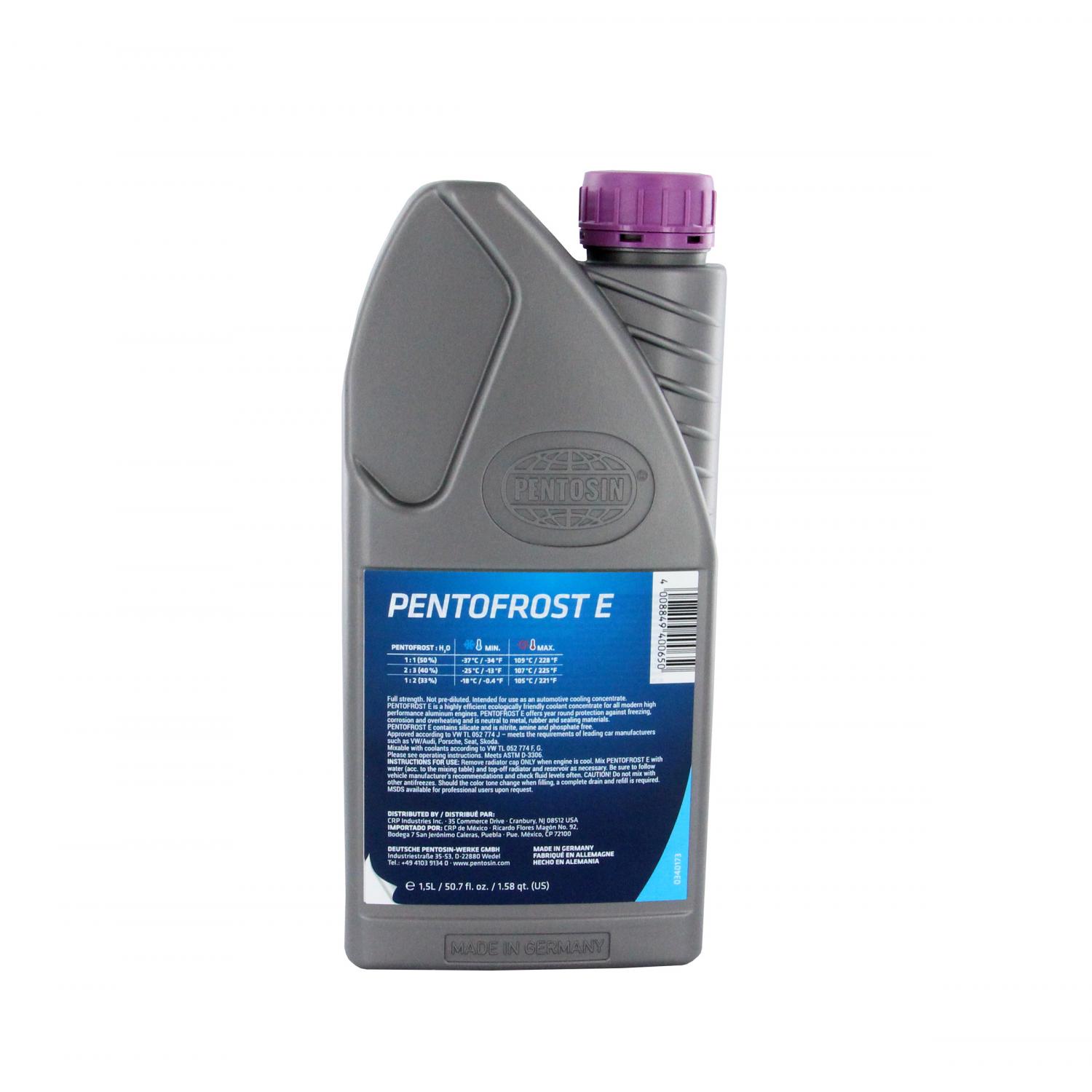 Pentosin 8114106 - Engine Coolant / Antifreeze Pentosin 8114106 Antifreeze Coolant product image 1 of 6