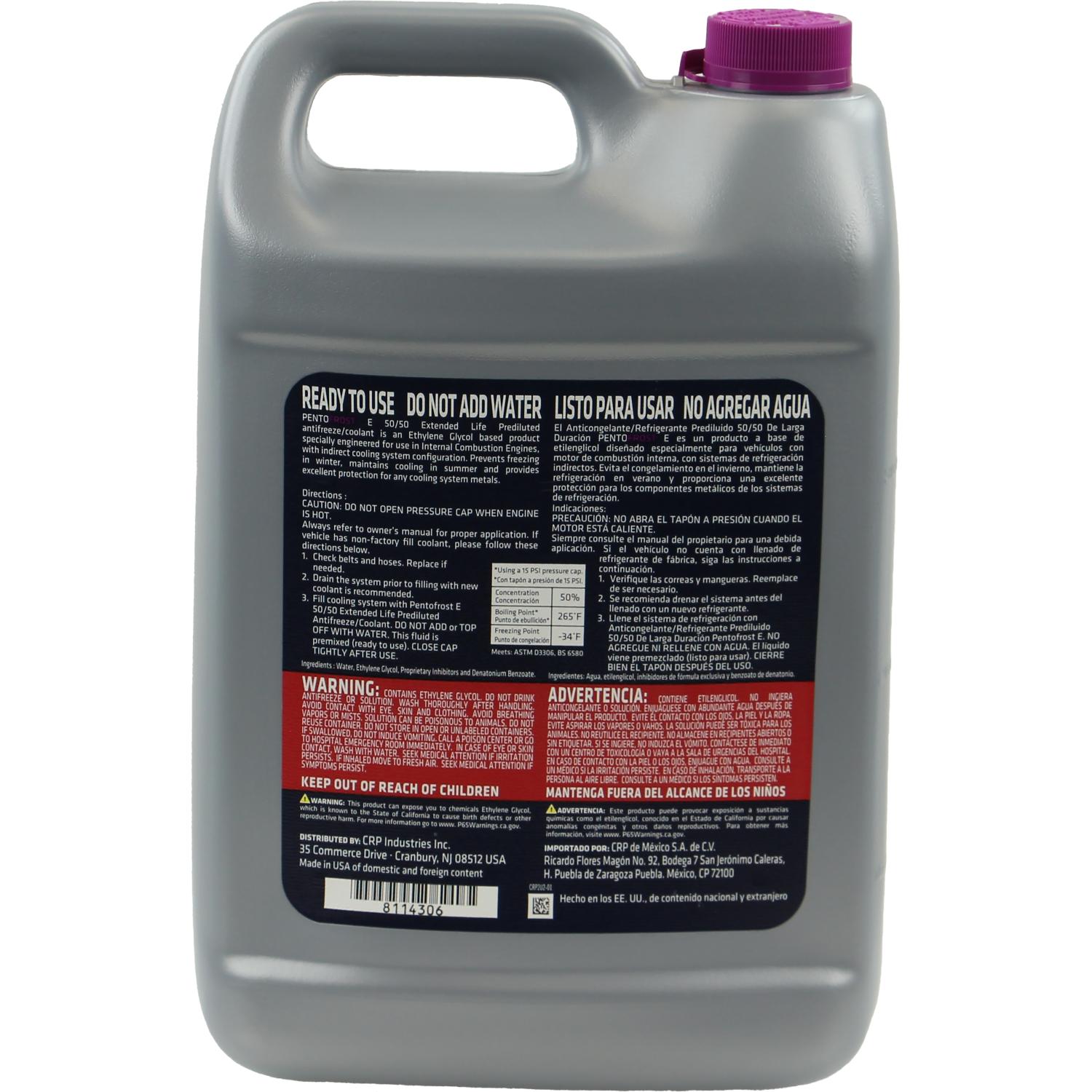 Pentosin 8114306 Antifreeze Coolant product image 2 of 7