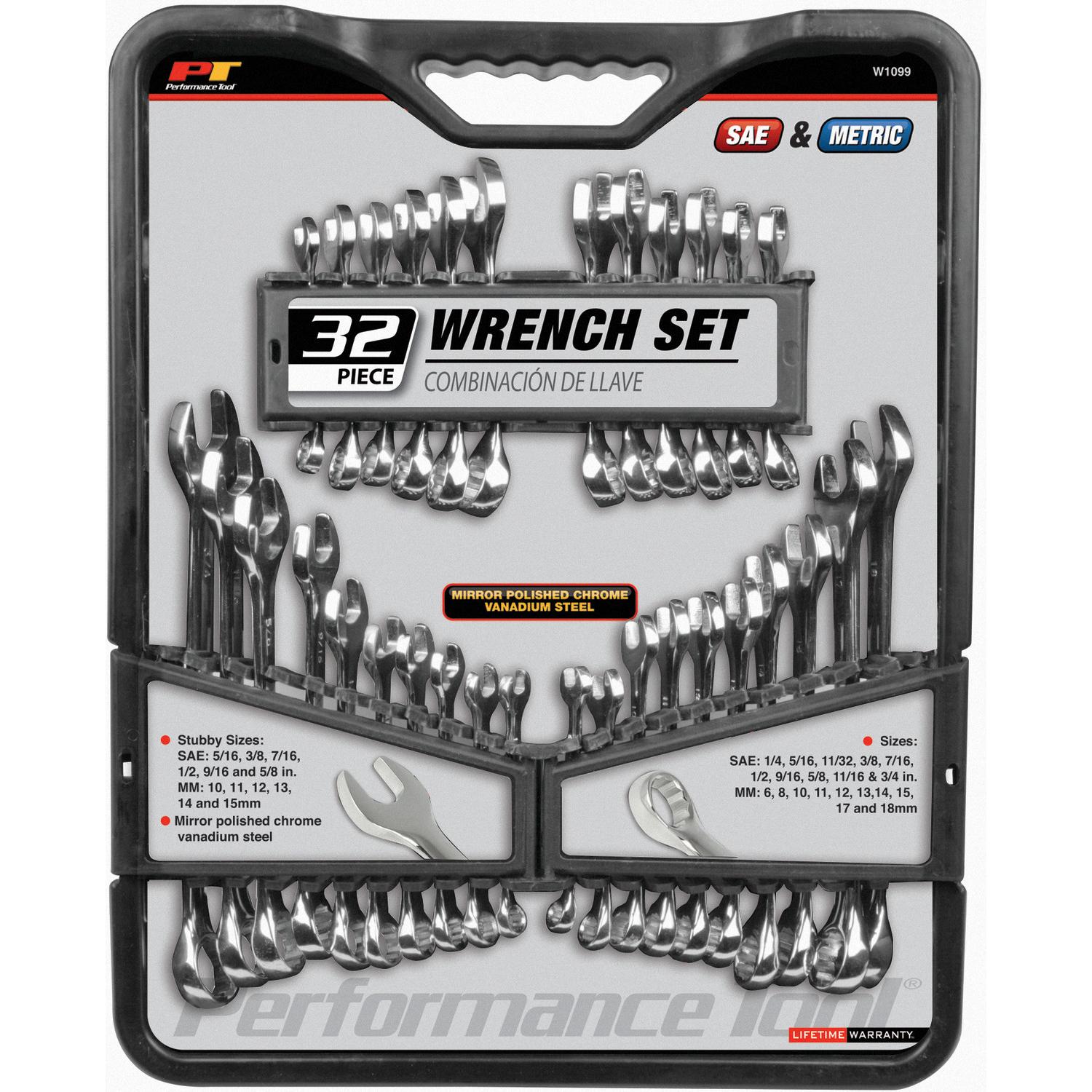Performance Tool W1099 Wrench Set product image 1 of 2
